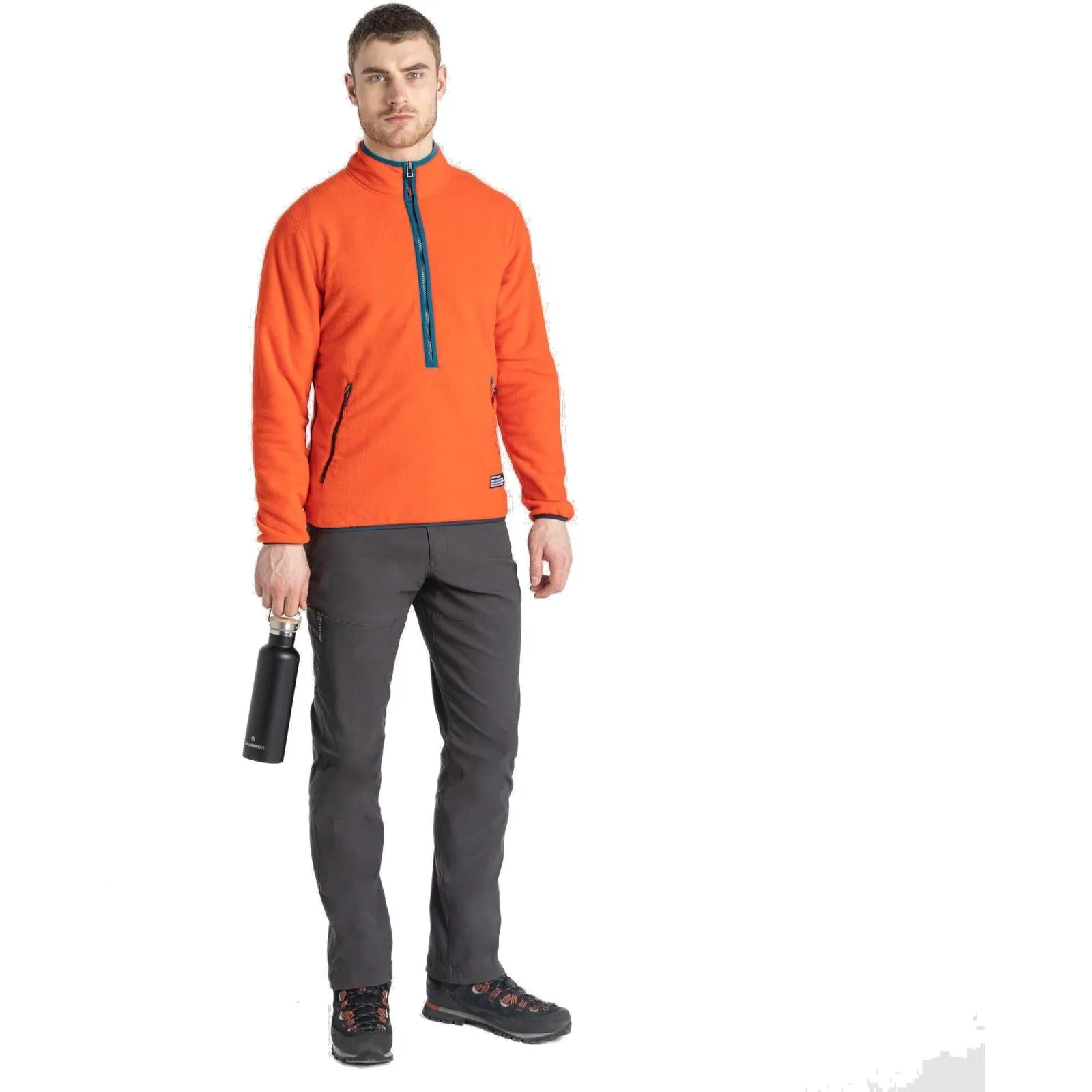 Craghoppers Mens CO2 Renu Half Zip Fleece