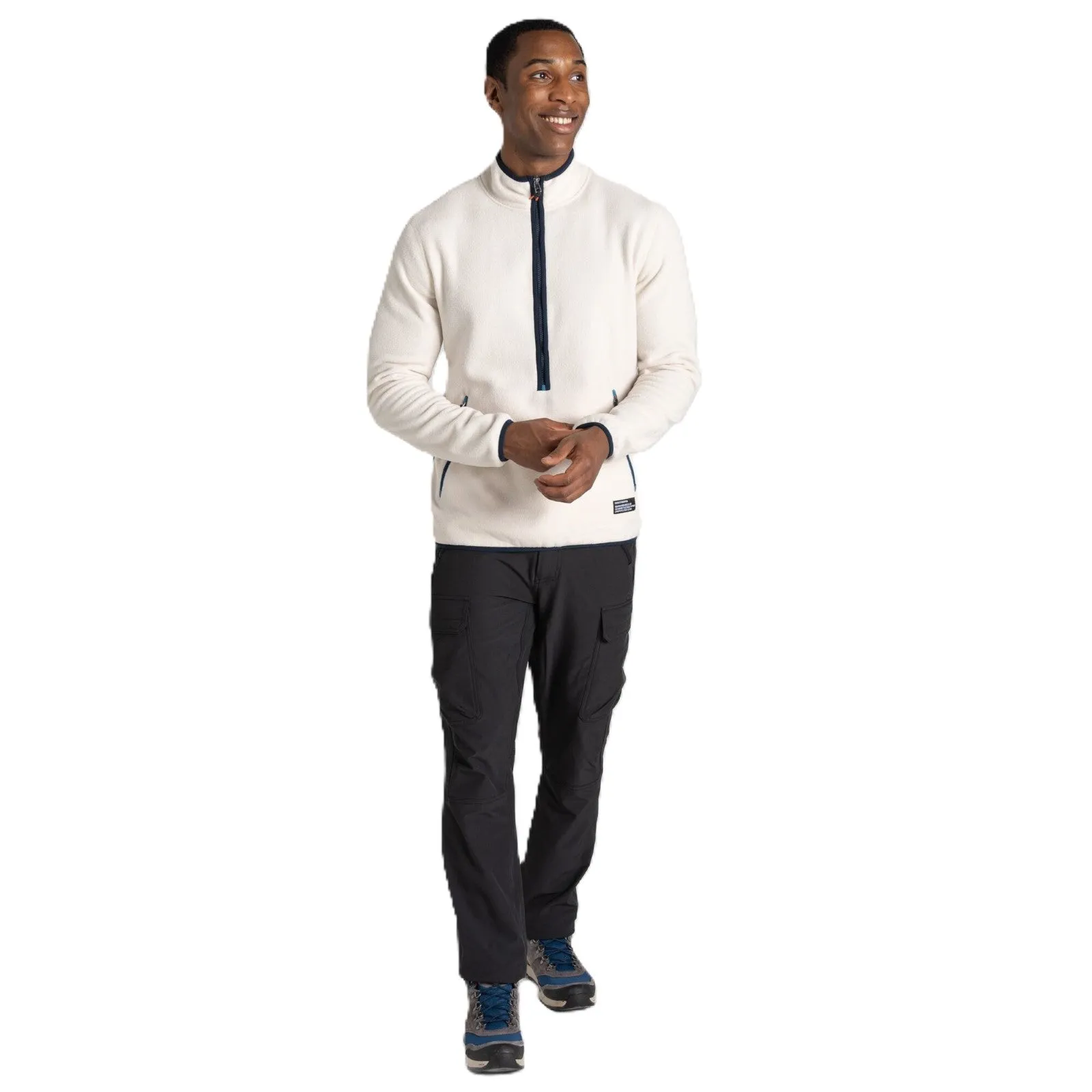 Craghoppers Mens CO2 Renu Half Zip Fleece