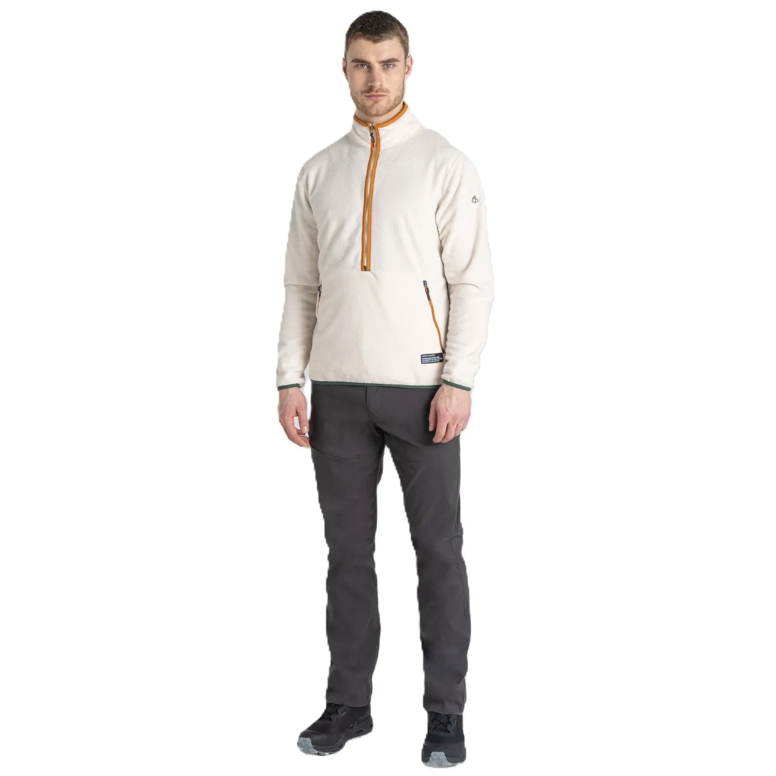 Craghoppers Mens CO2 Renu Half Zip Fleece