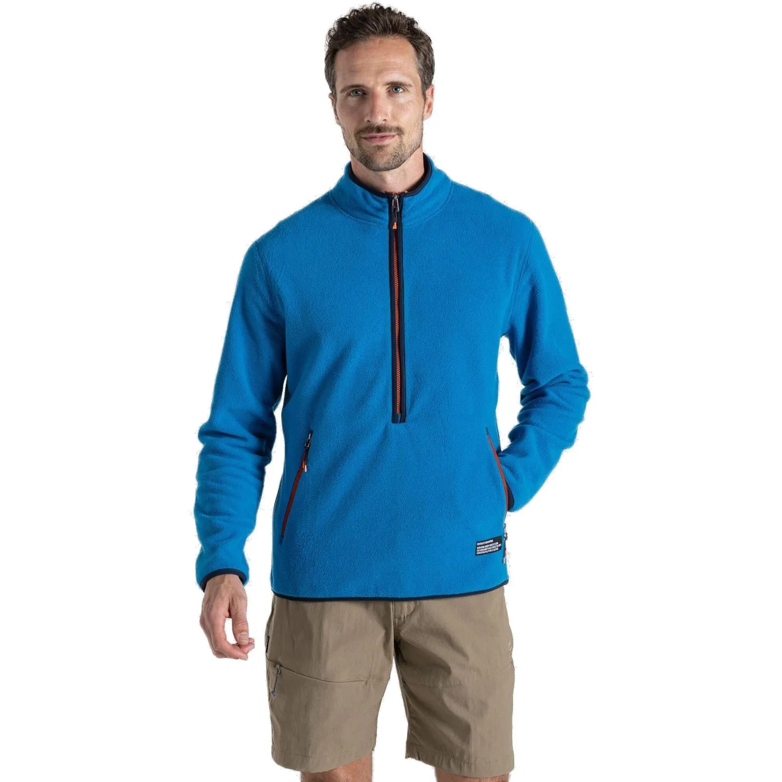 Craghoppers Mens CO2 Renu Half Zip Fleece