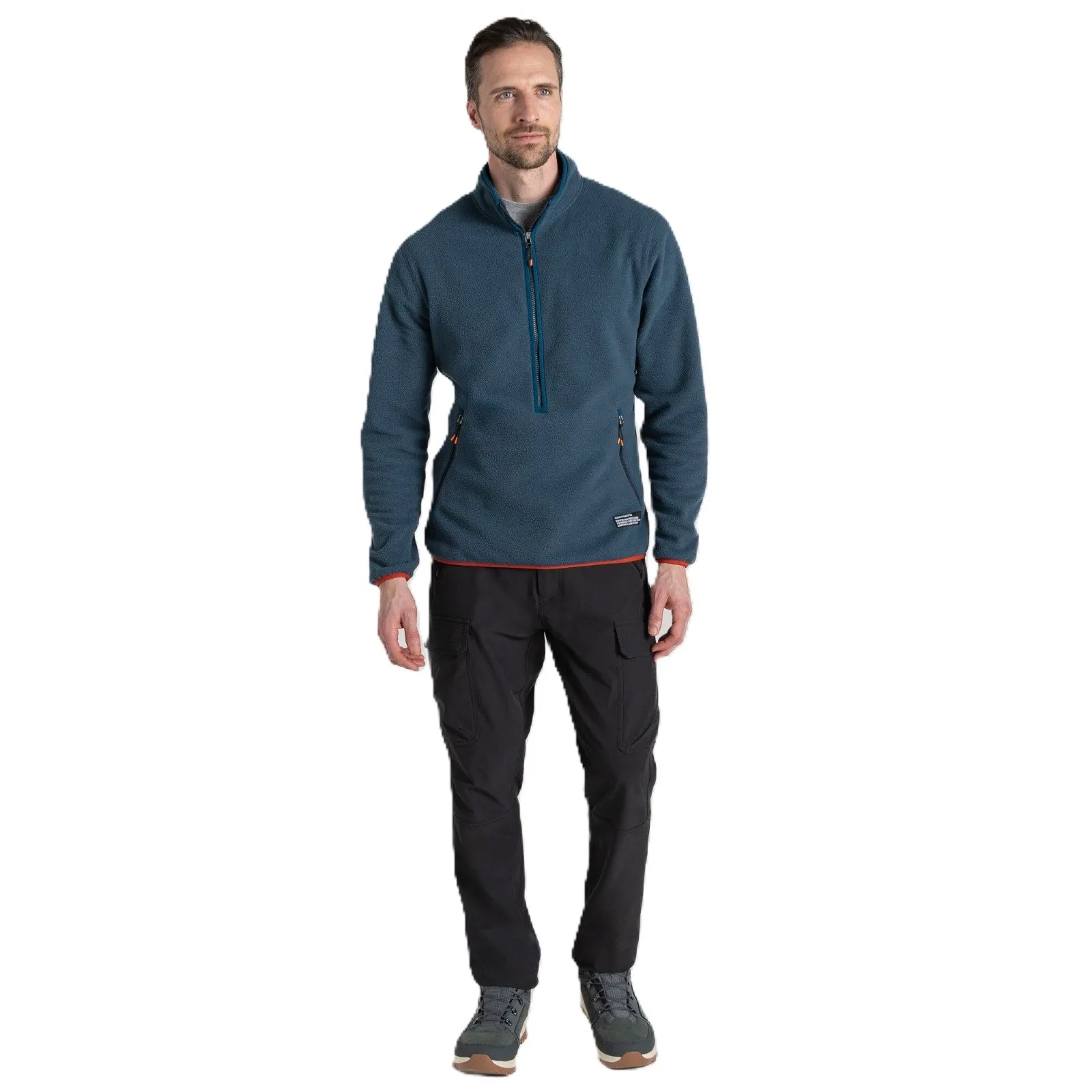 Craghoppers Mens CO2 Renu Half Zip Fleece