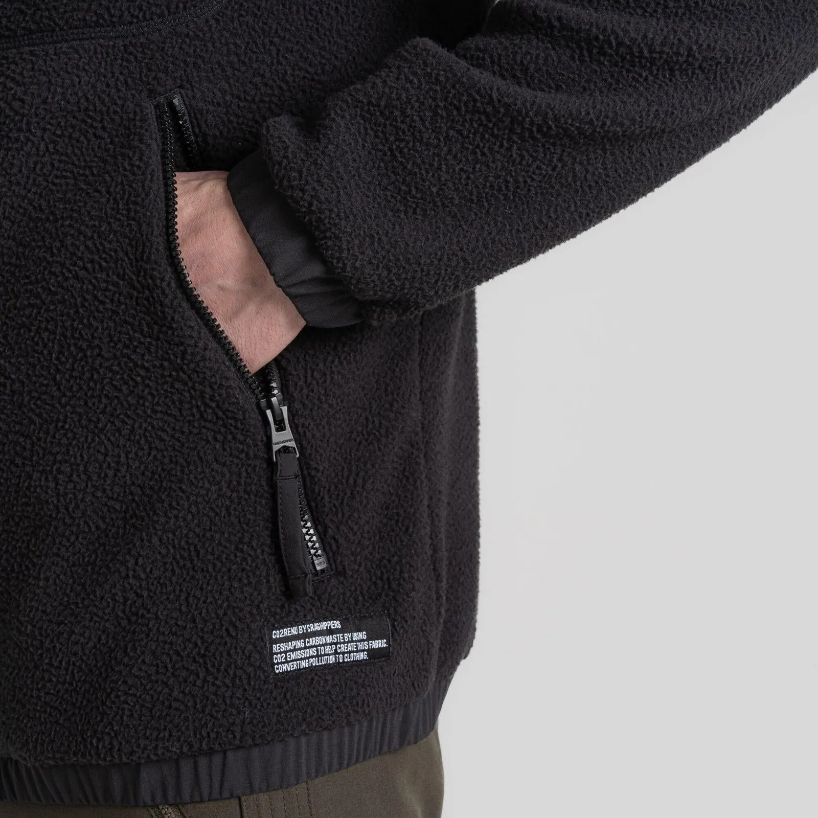 Craghoppers Mens CO2 Renu Lumos Full Zip Fleece