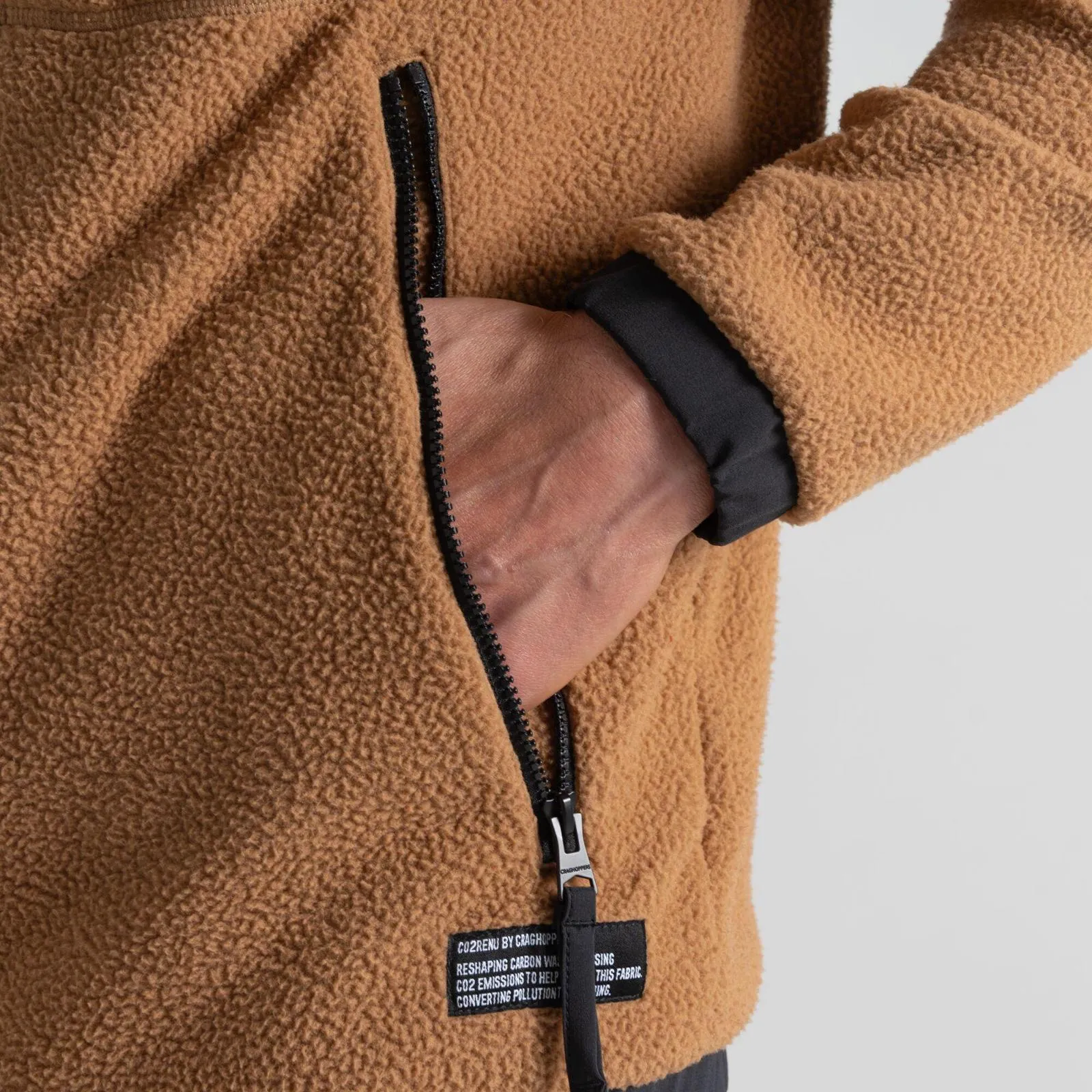 Craghoppers Mens CO2 Renu Lumos Full Zip Fleece