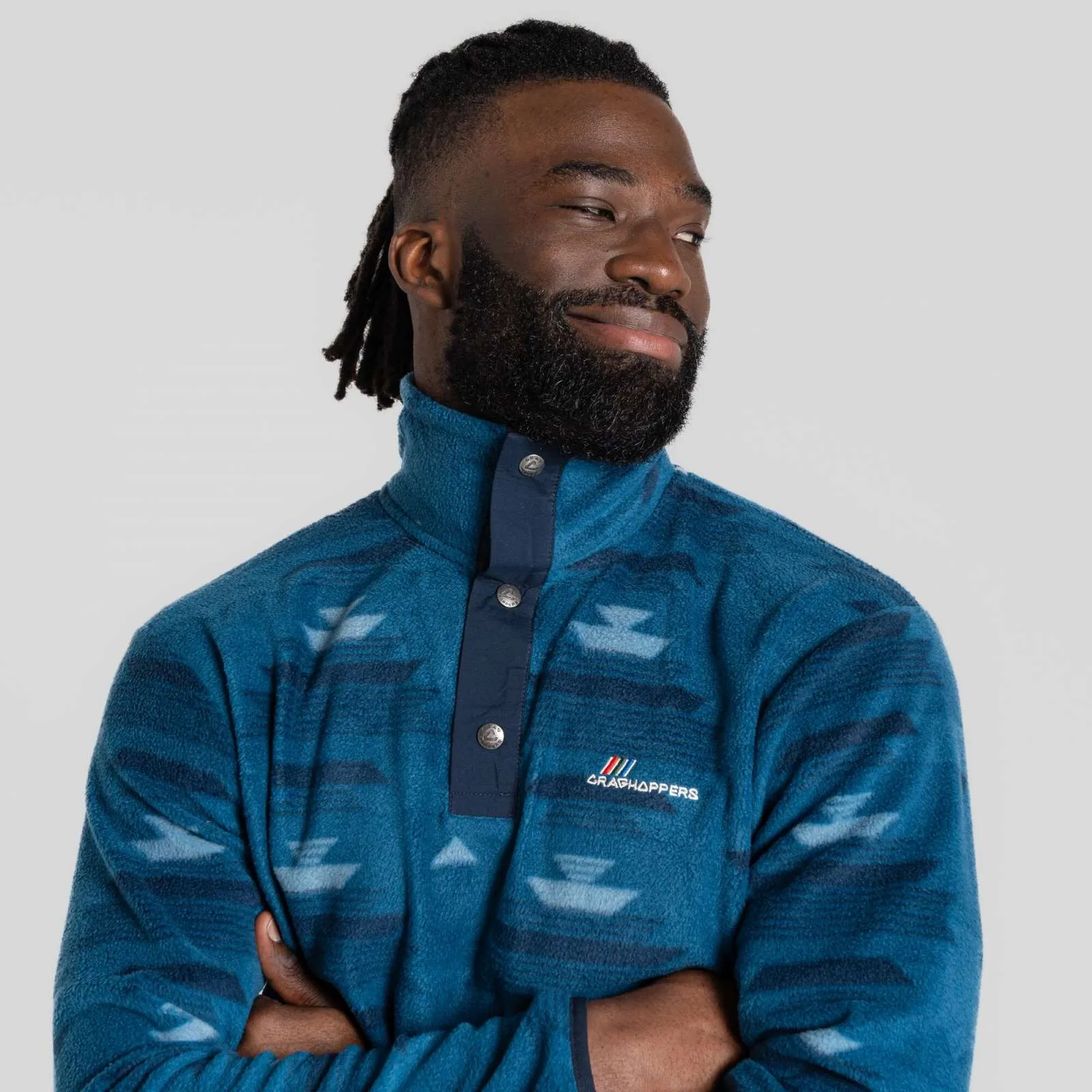 Craghoppers Mens Dewlish Overhead Half Zip Fleece