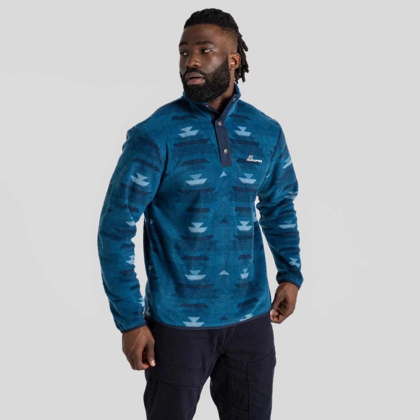 Craghoppers Mens Dewlish Overhead Half Zip Fleece