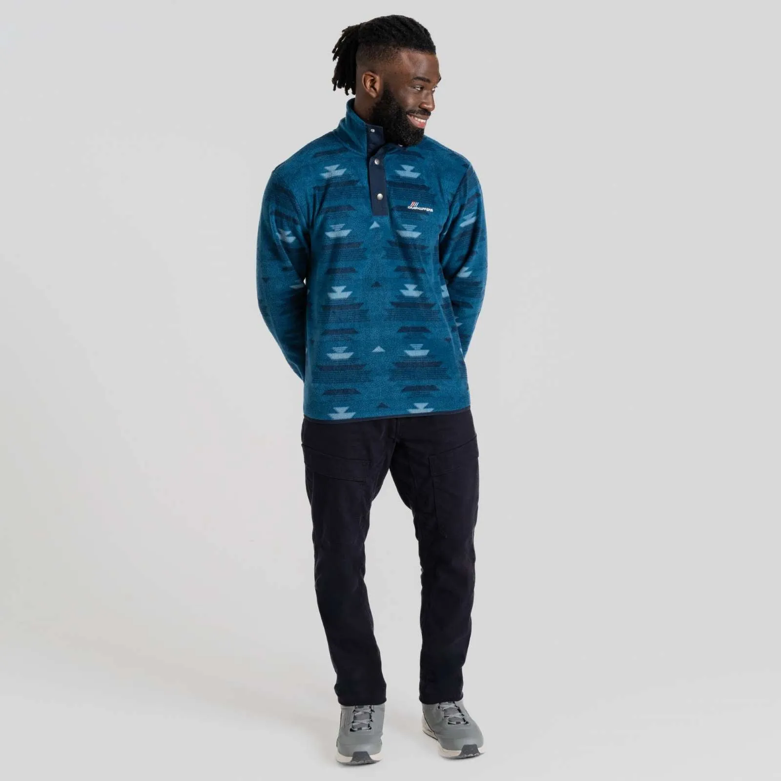 Craghoppers Mens Dewlish Overhead Half Zip Fleece