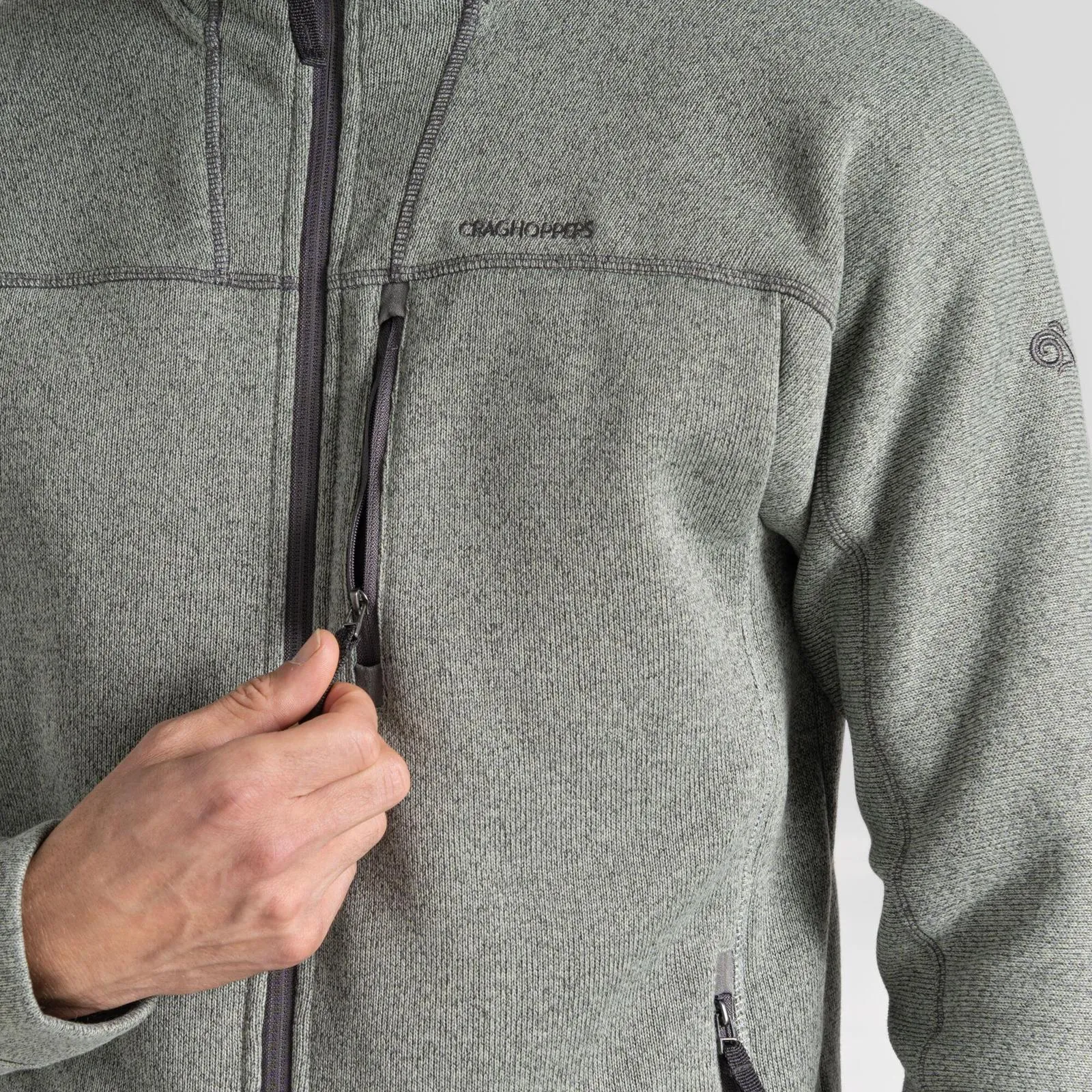 Craghoppers Mens Torney II Full Zip Warm Fleece Jacket