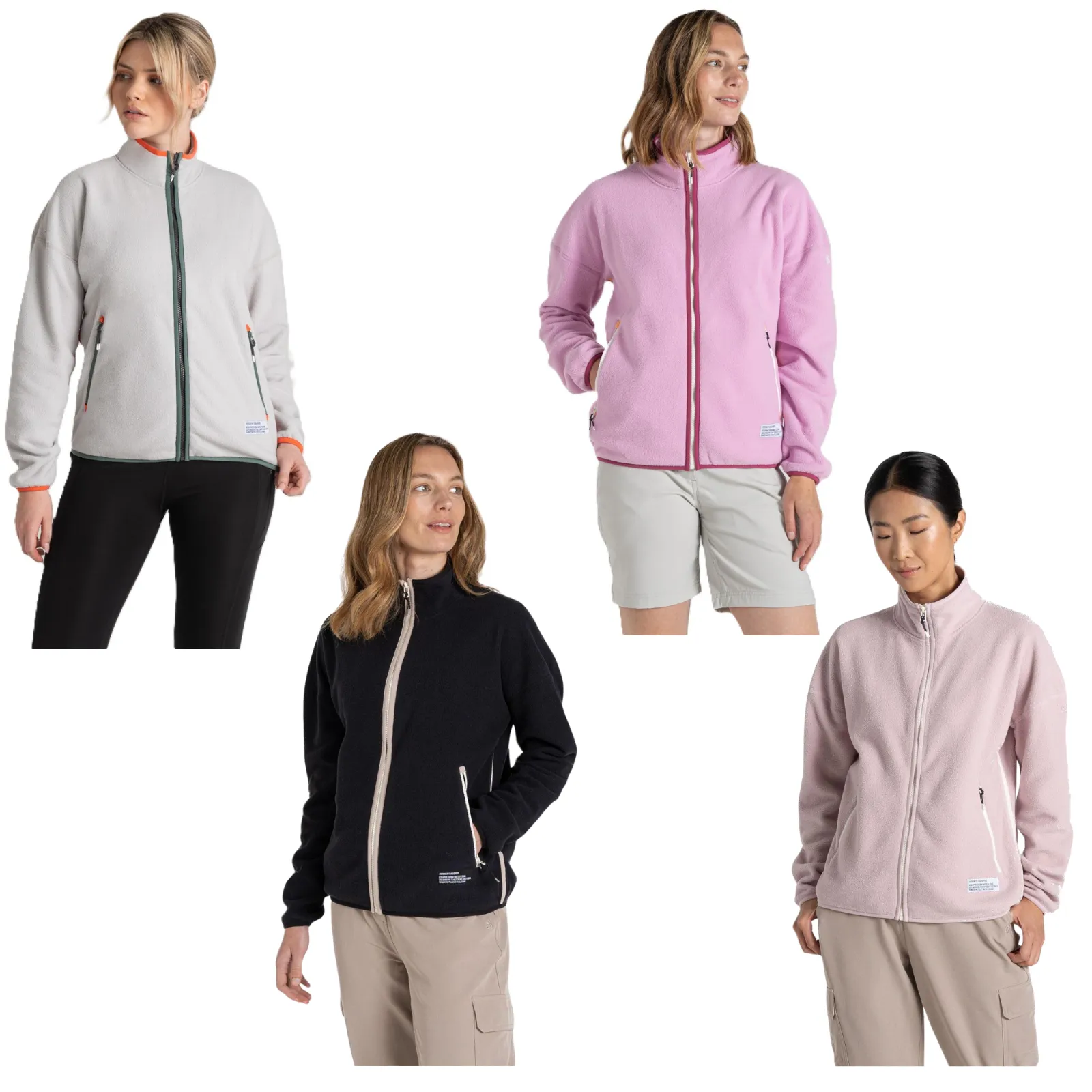 Craghoppers Womens CO2 Renu Full Zip Fleece