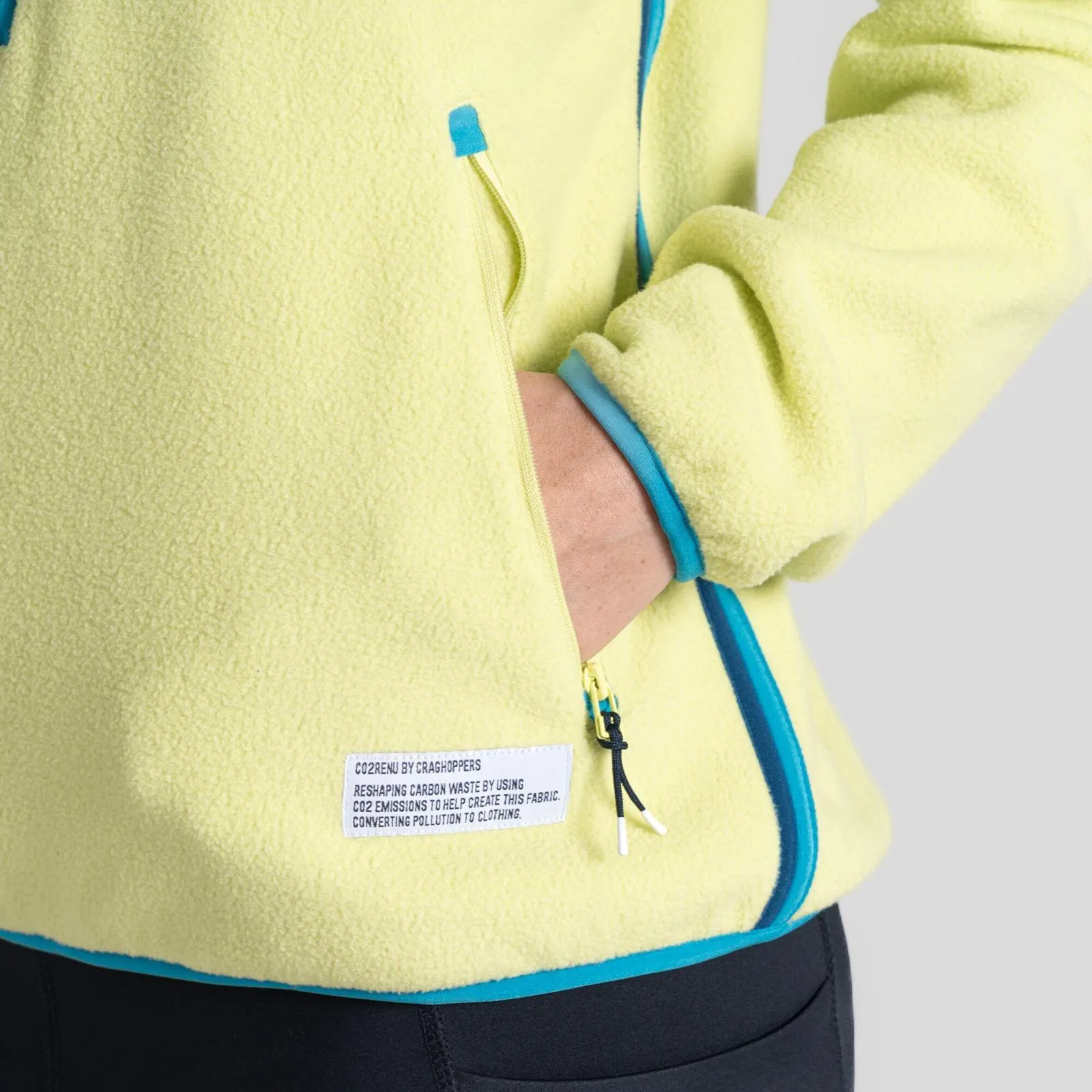 Craghoppers Womens CO2 Renu Half Zip Fleece