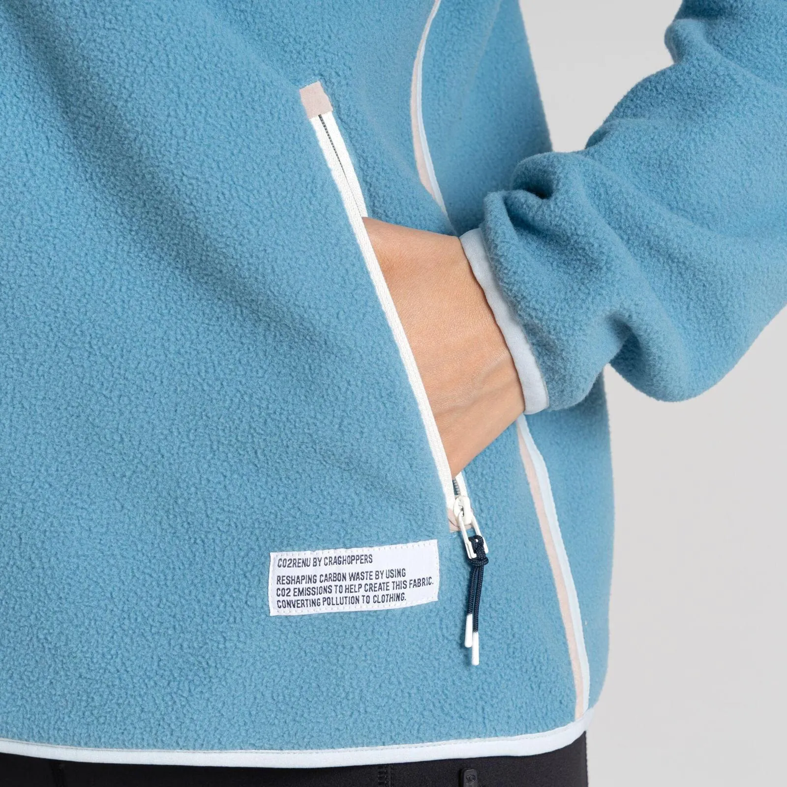 Craghoppers Womens CO2 Renu Half Zip Fleece