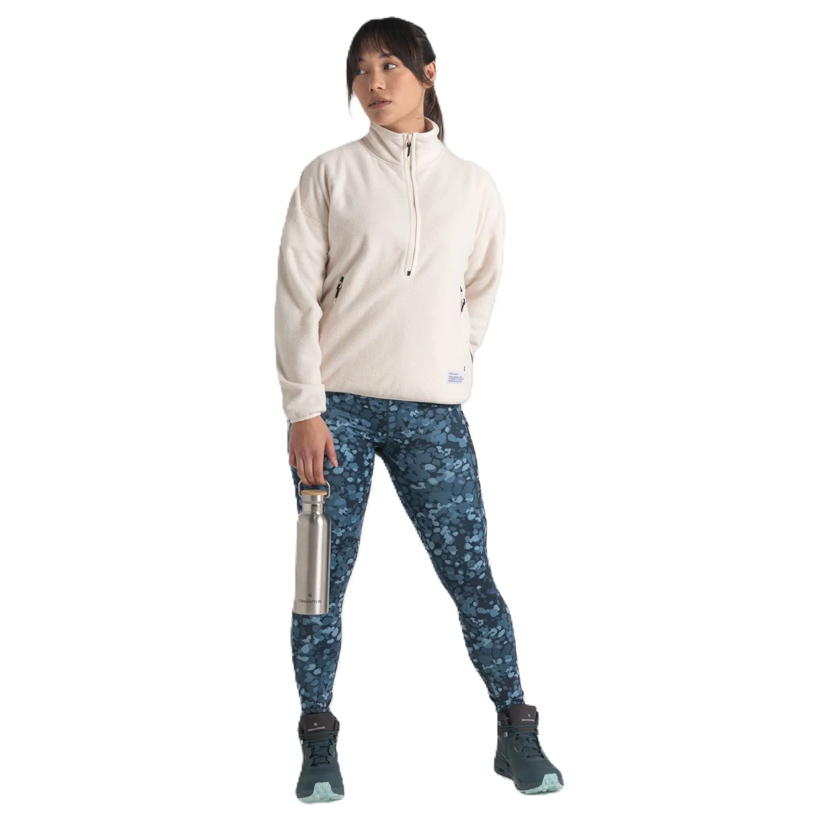 Craghoppers Womens CO2 Renu Half Zip Fleece
