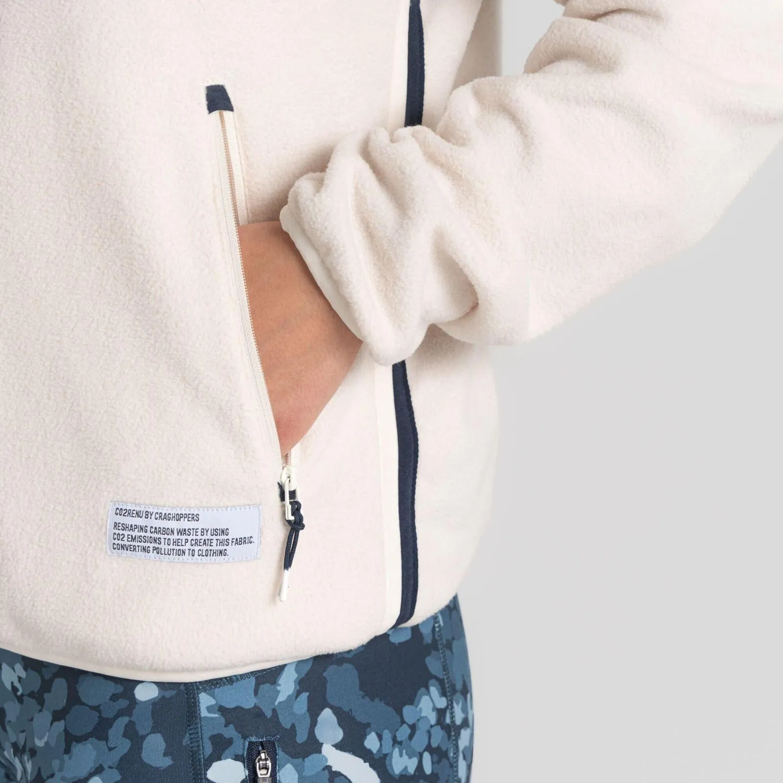 Craghoppers Womens CO2 Renu Half Zip Fleece