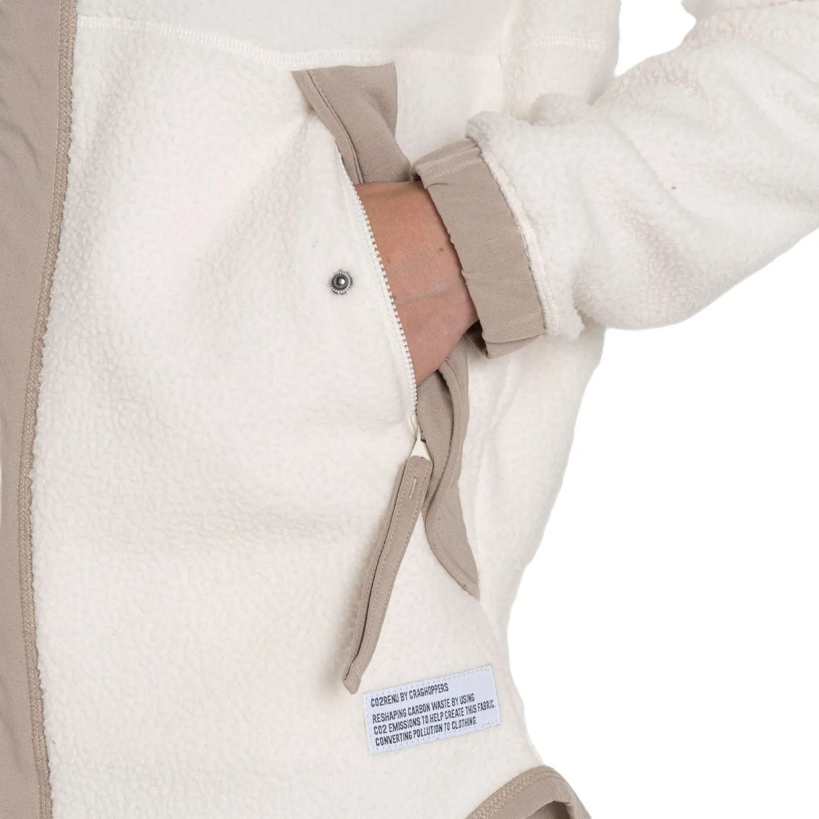 Craghoppers Womens CO2 Renu Steppes Full Zip Fleece