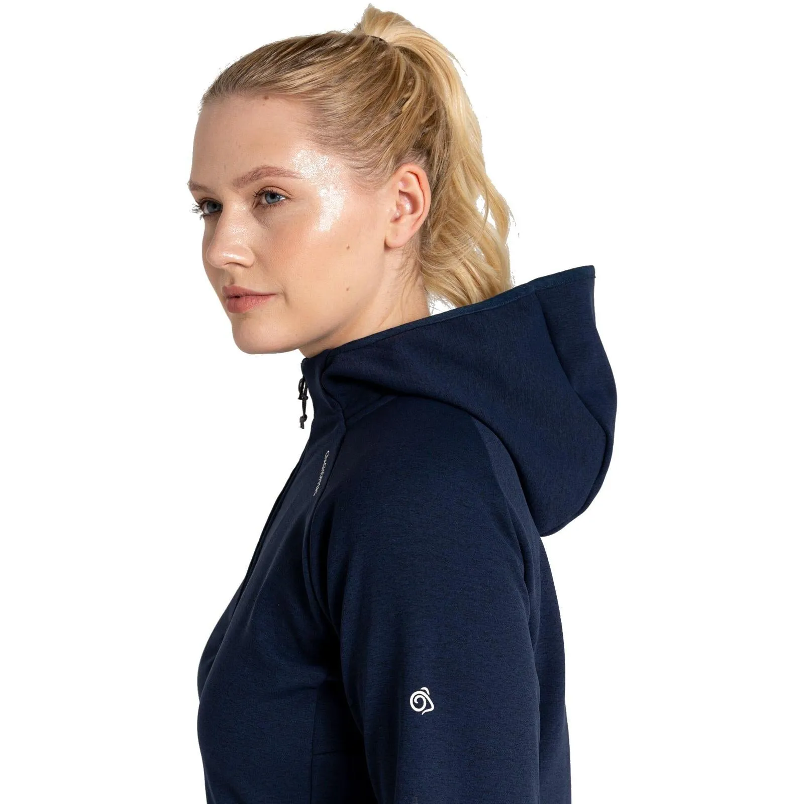 Craghoppers Womens Dynamic Pro Hooded Full Zip Fleece