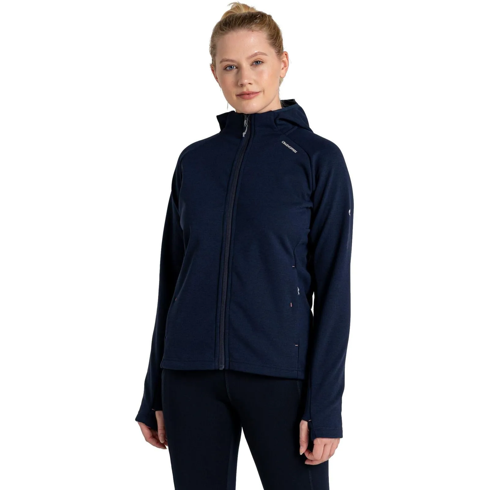 Craghoppers Womens Dynamic Pro Hooded Full Zip Fleece