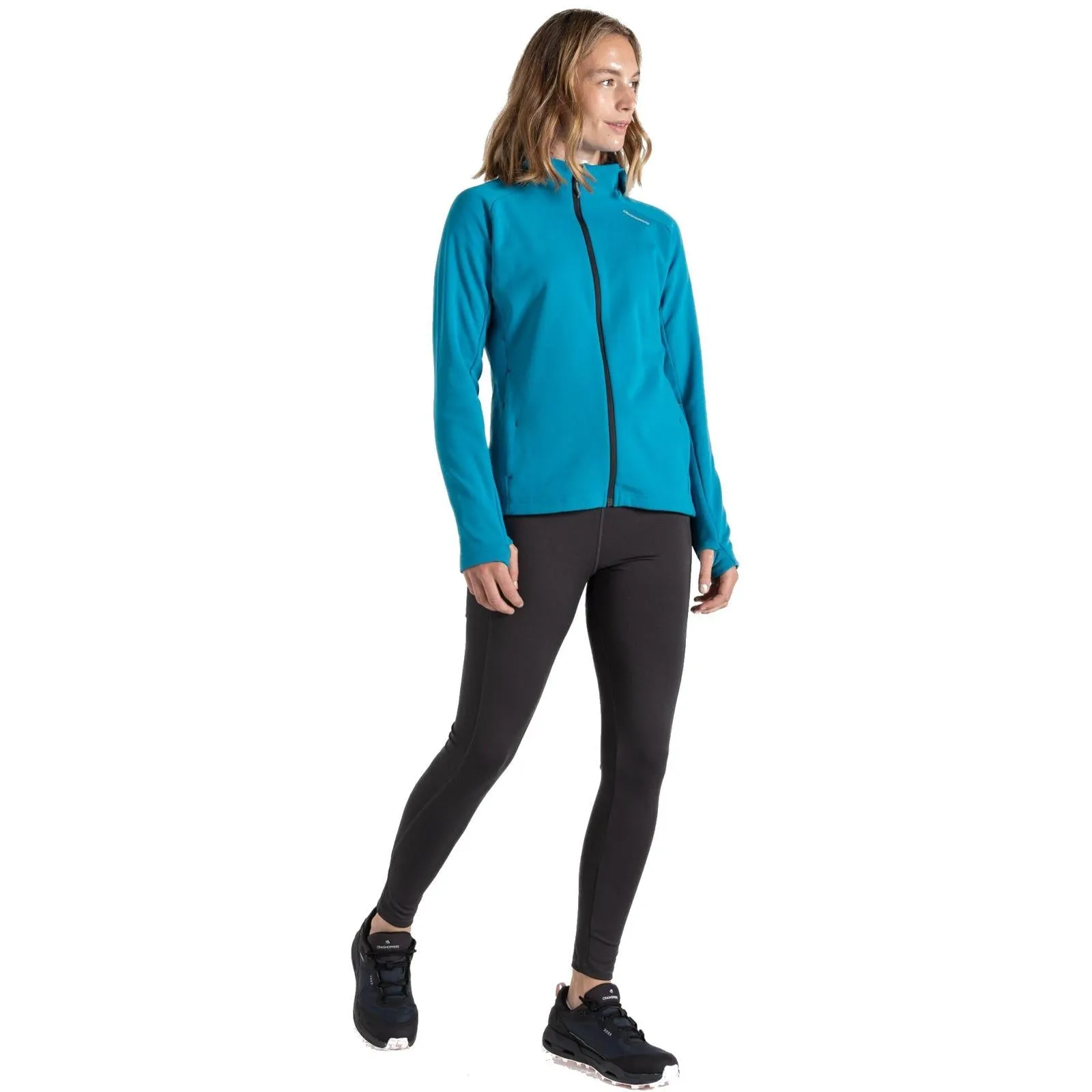 Craghoppers Womens Dynamic Pro Hooded Full Zip Fleece