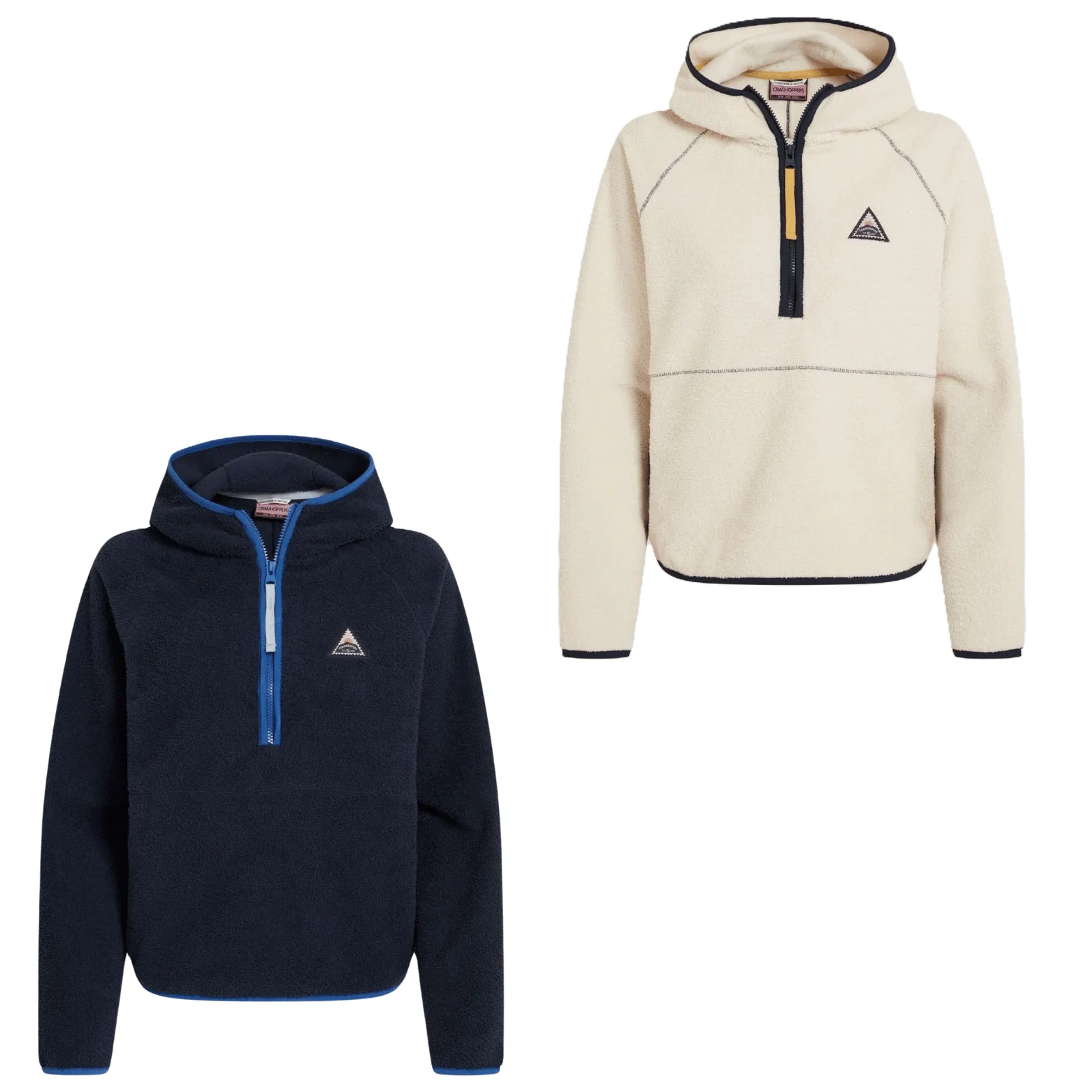 Craghoppers Womens Laia Hooded Half Zip Fleece