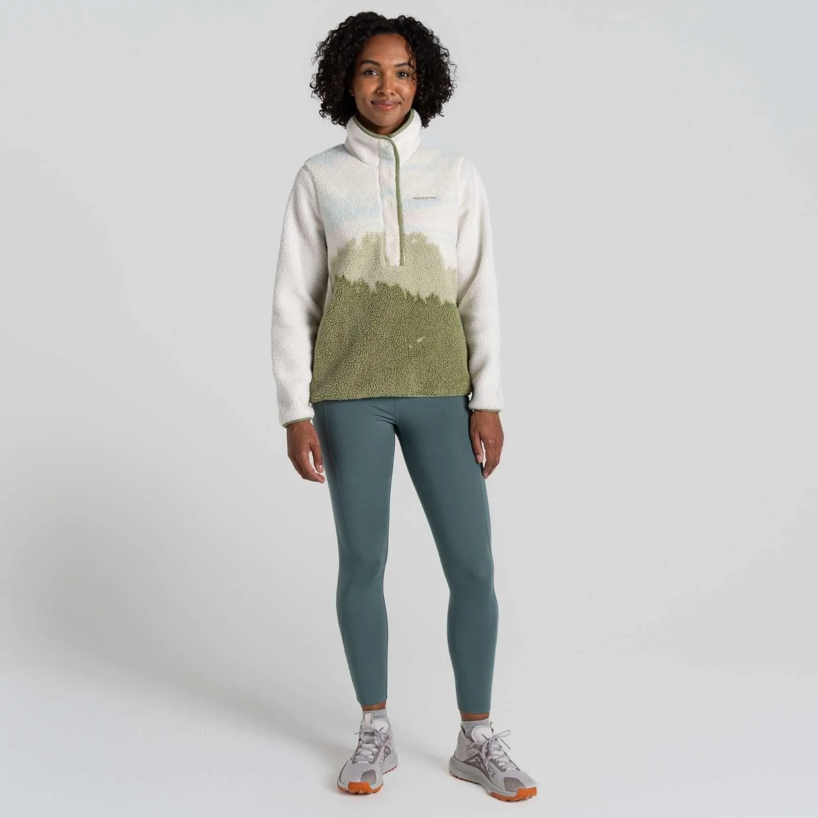 Craghoppers Womens Rosemary Overhead National Trust Half Zip Fleece