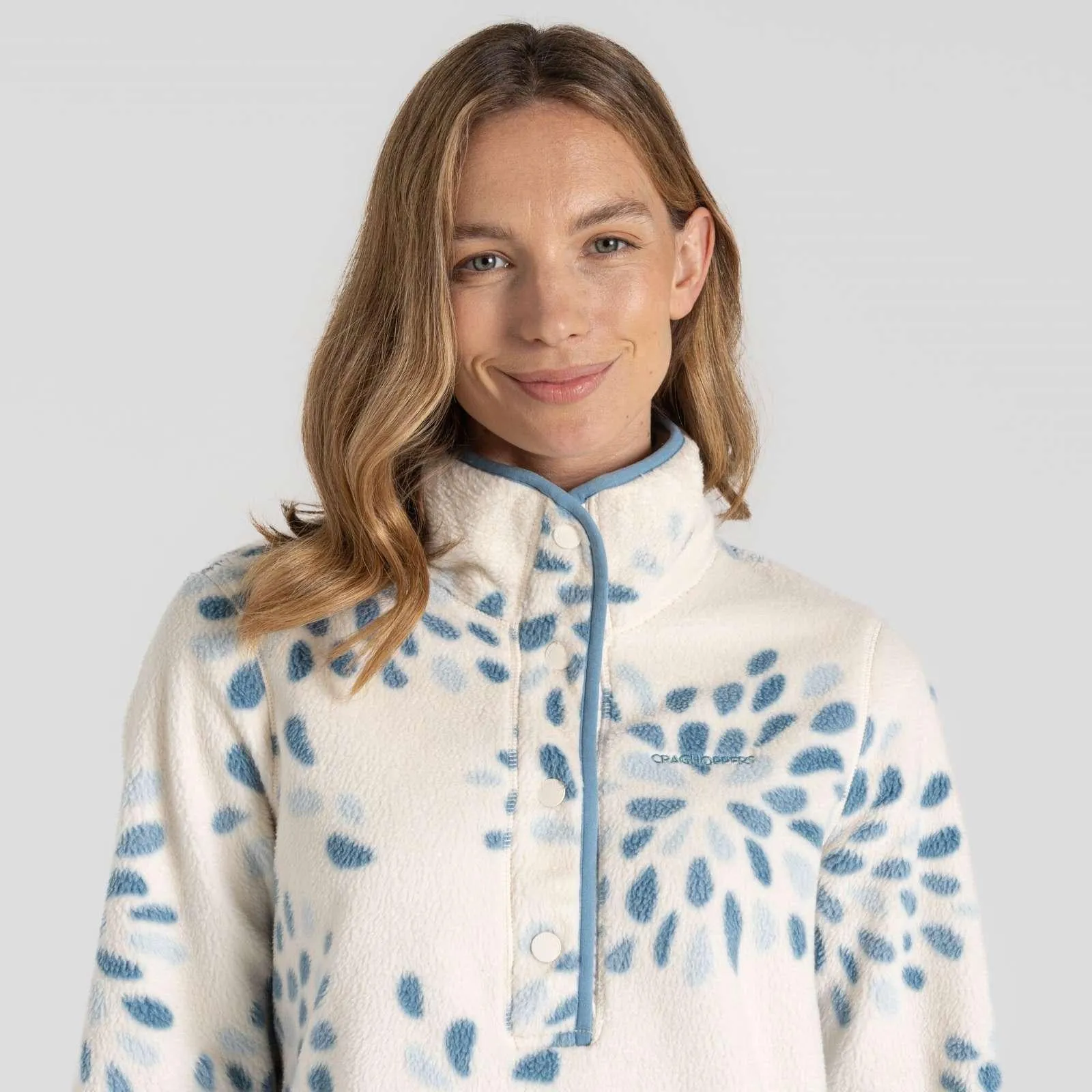 Craghoppers Womens Rosemary Overhead National Trust Half Zip Fleece
