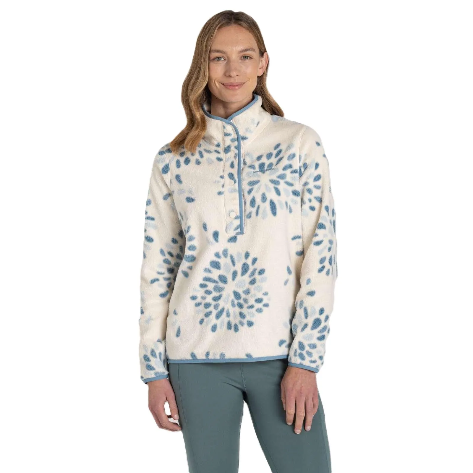Craghoppers Womens Rosemary Overhead National Trust Half Zip Fleece