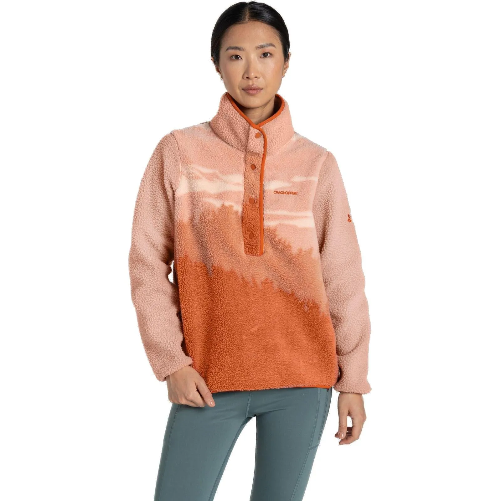 Craghoppers Womens Rosemary Overhead National Trust Half Zip Fleece