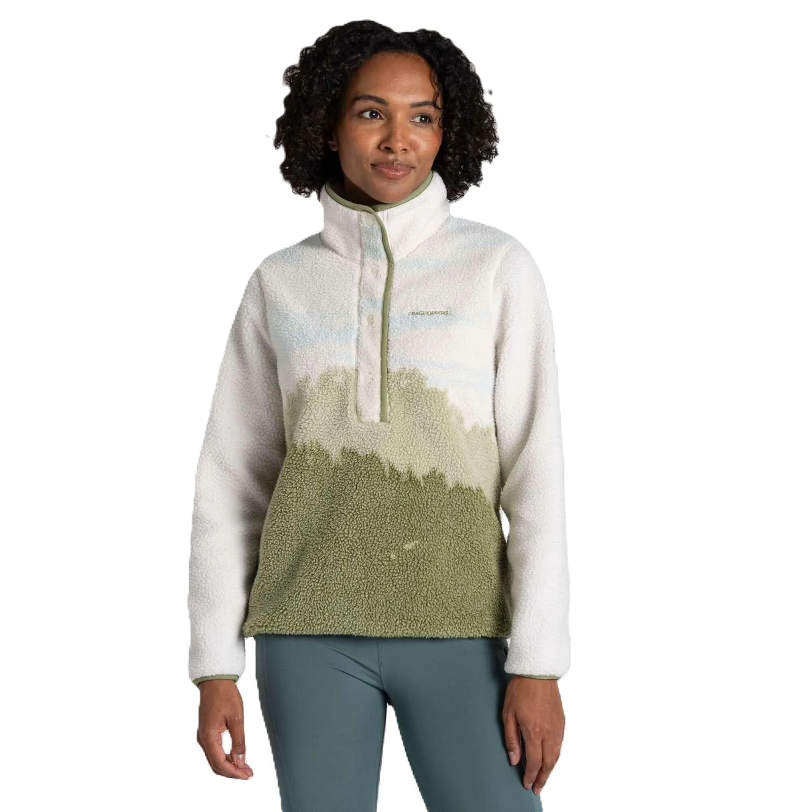 Craghoppers Womens Rosemary Overhead National Trust Half Zip Fleece