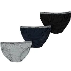 D555 Duke London Mens Big & Tall Kingsize Cotton Briefs - 3 Pack