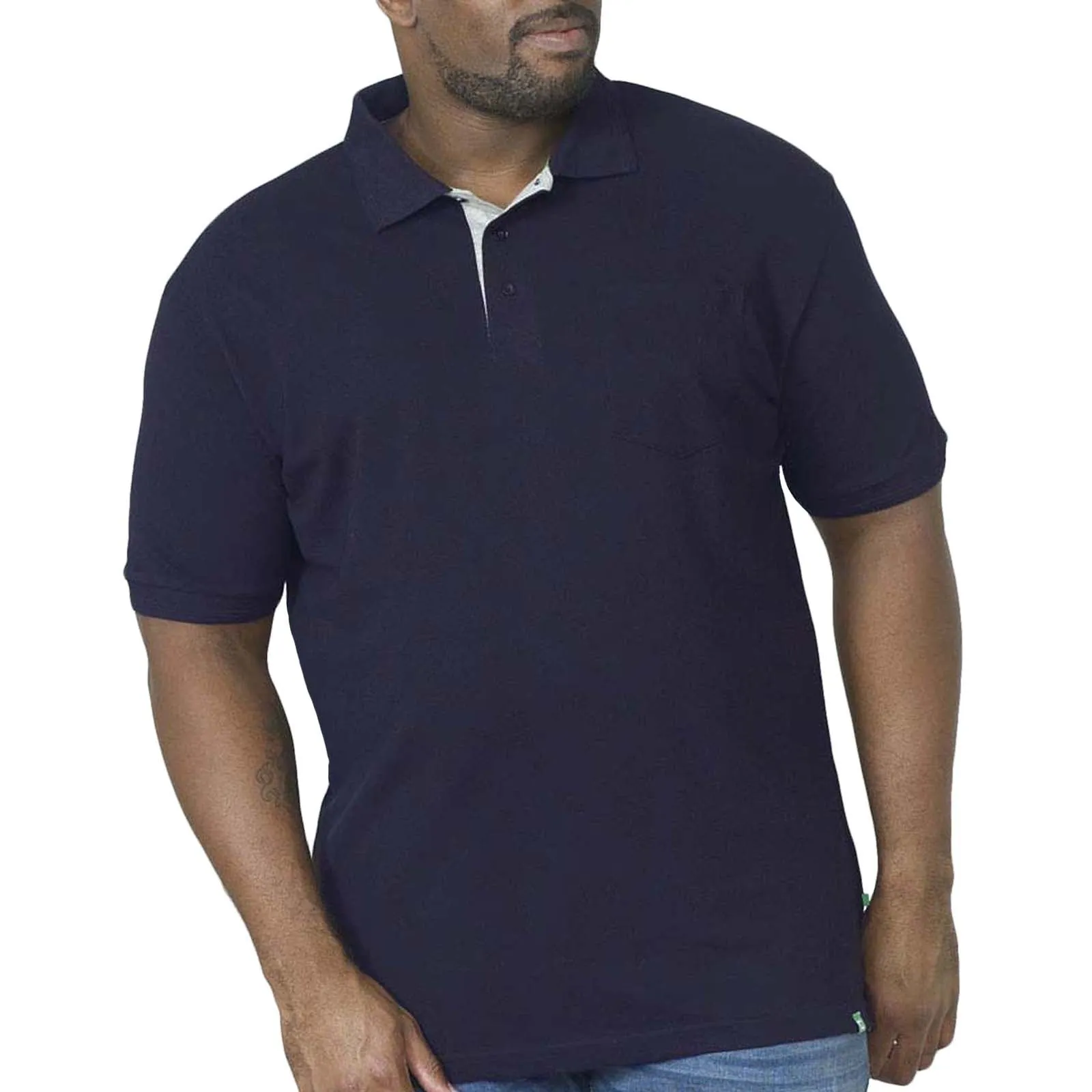 D555 Mens Grant Big Tall Polo Shirt