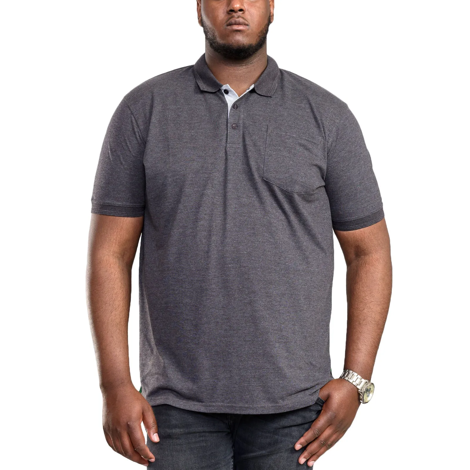 D555 Mens Grant Big Tall Polo Shirt