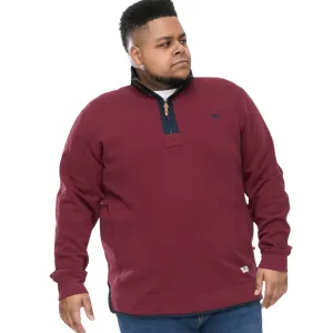 D555 Mens Hiraldo Big & Tall Half Zip Pullover Fleece