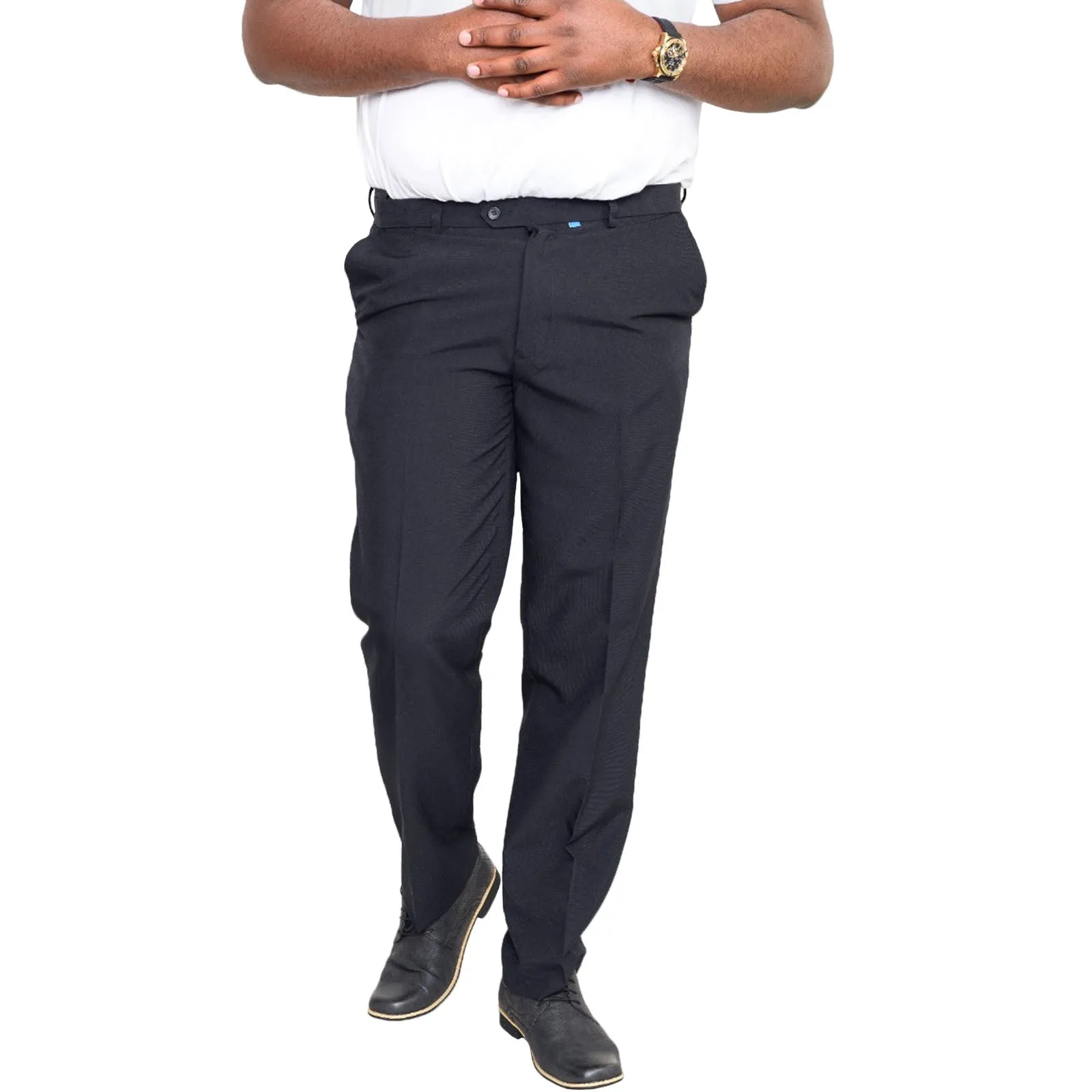 D555 Mens Max Big & Tall Kingsize Xtenda Waist Trousers
