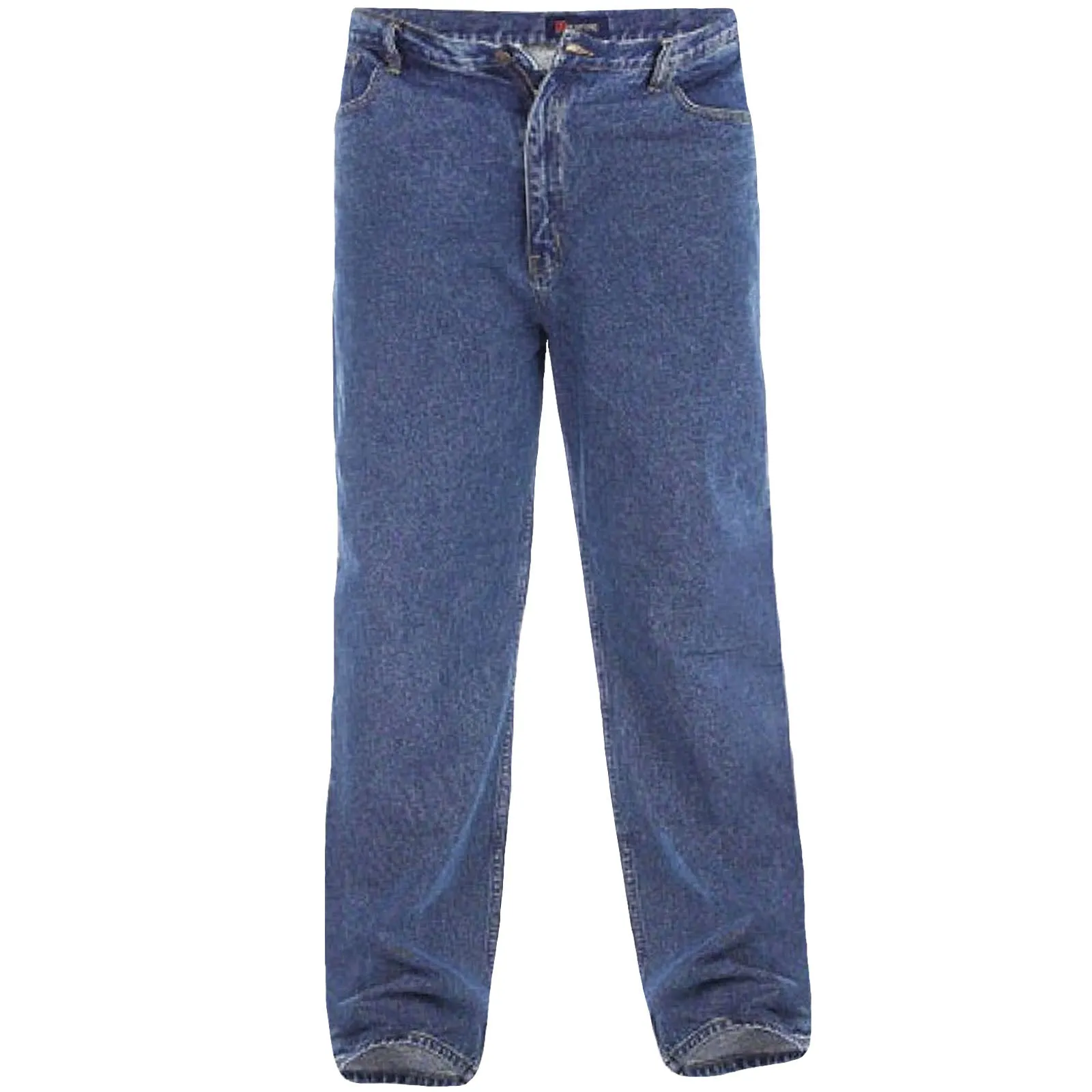 D555 Rockford Mens Comfort Fit Big & Tall Kingsize Jeans - Blue - Extra Long