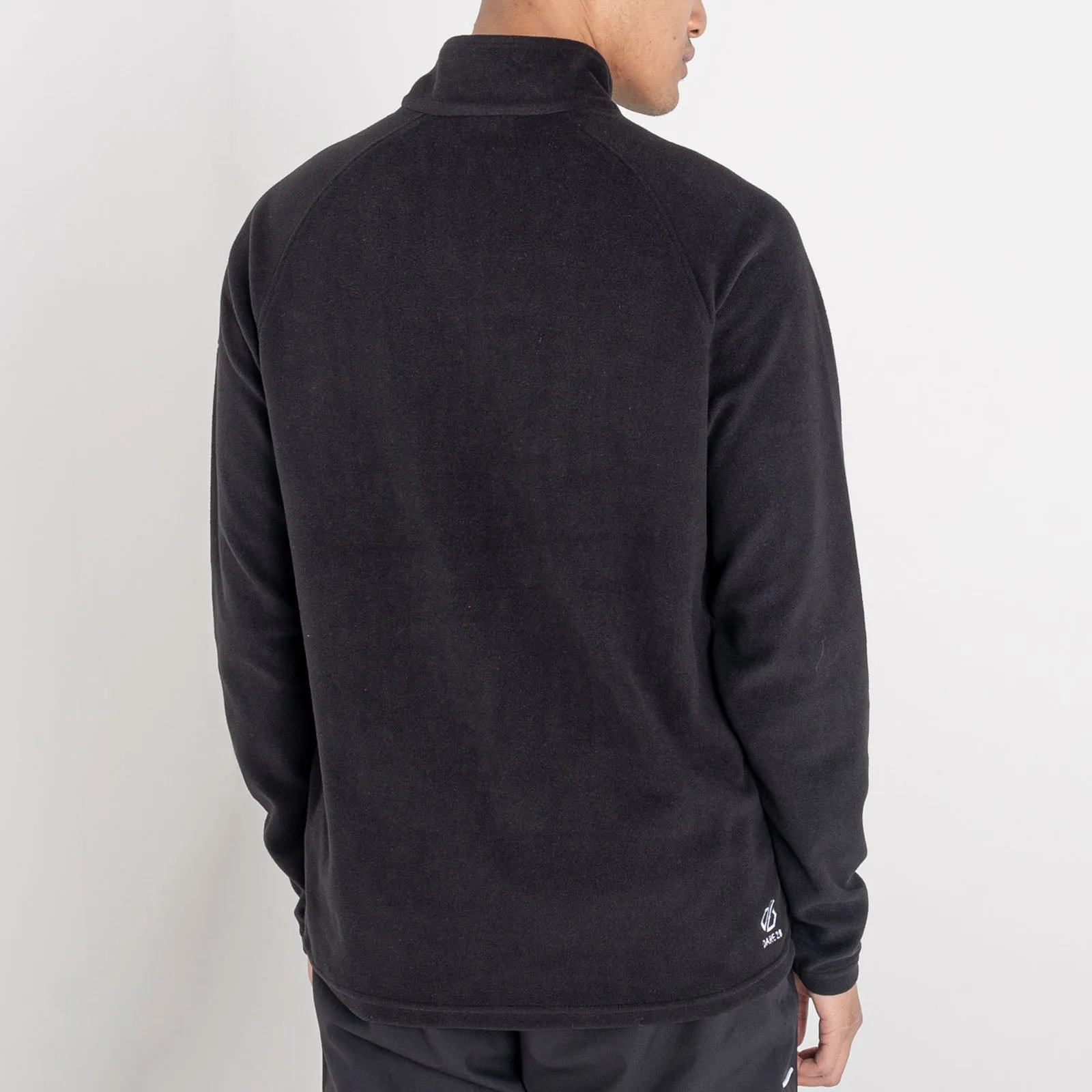 Dare 2b Mens Freethink II Half Zip Brushed Fleece Pullover - Black