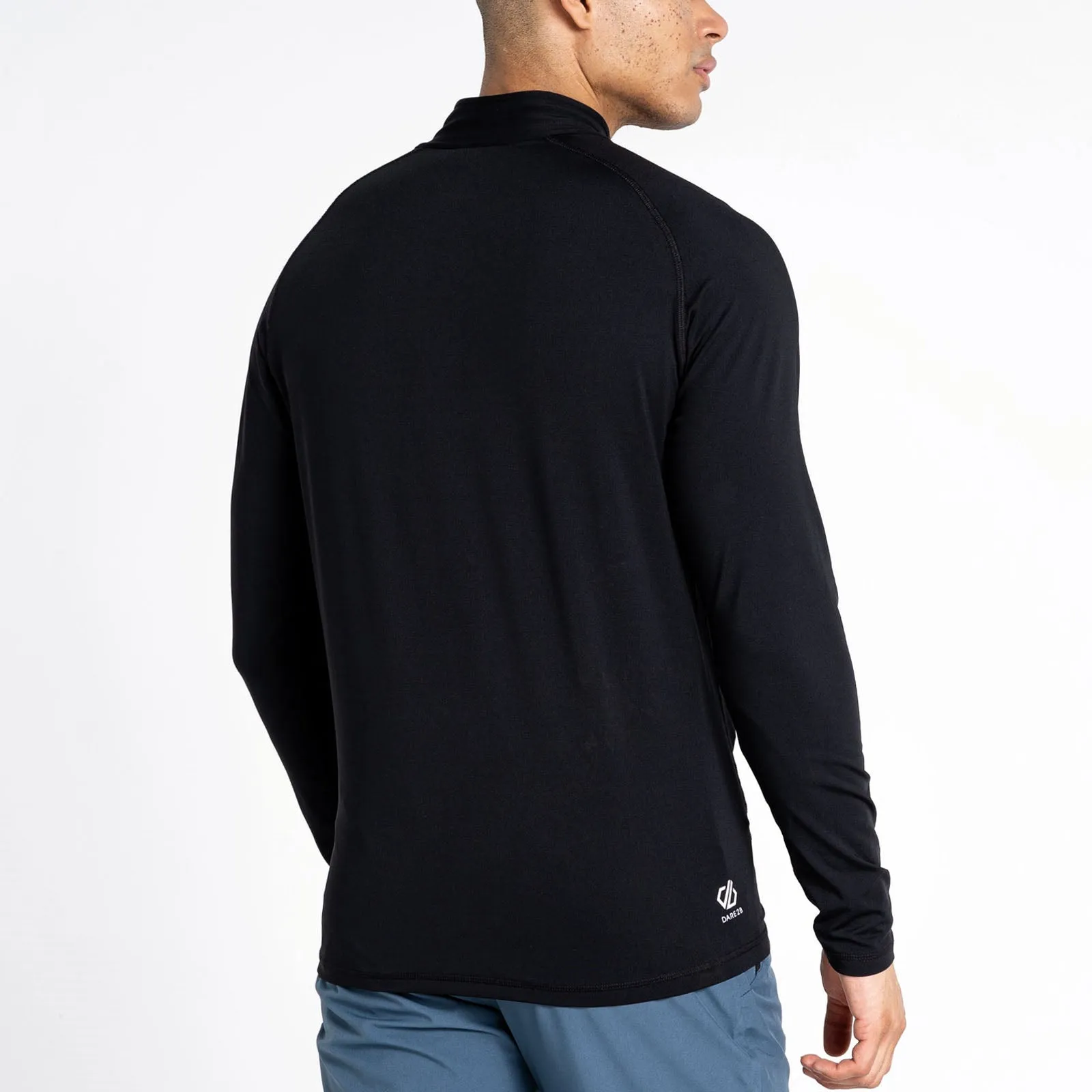 Dare 2b Mens Fuse Up II Lightweight Half Zip Pullover Fleece - Black