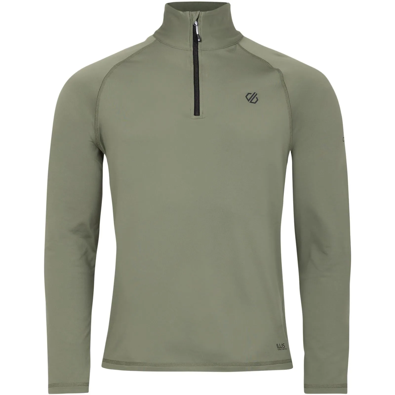 Dare 2b Mens Fuse Up II Lightweight Half Zip Pullover Fleece - Black