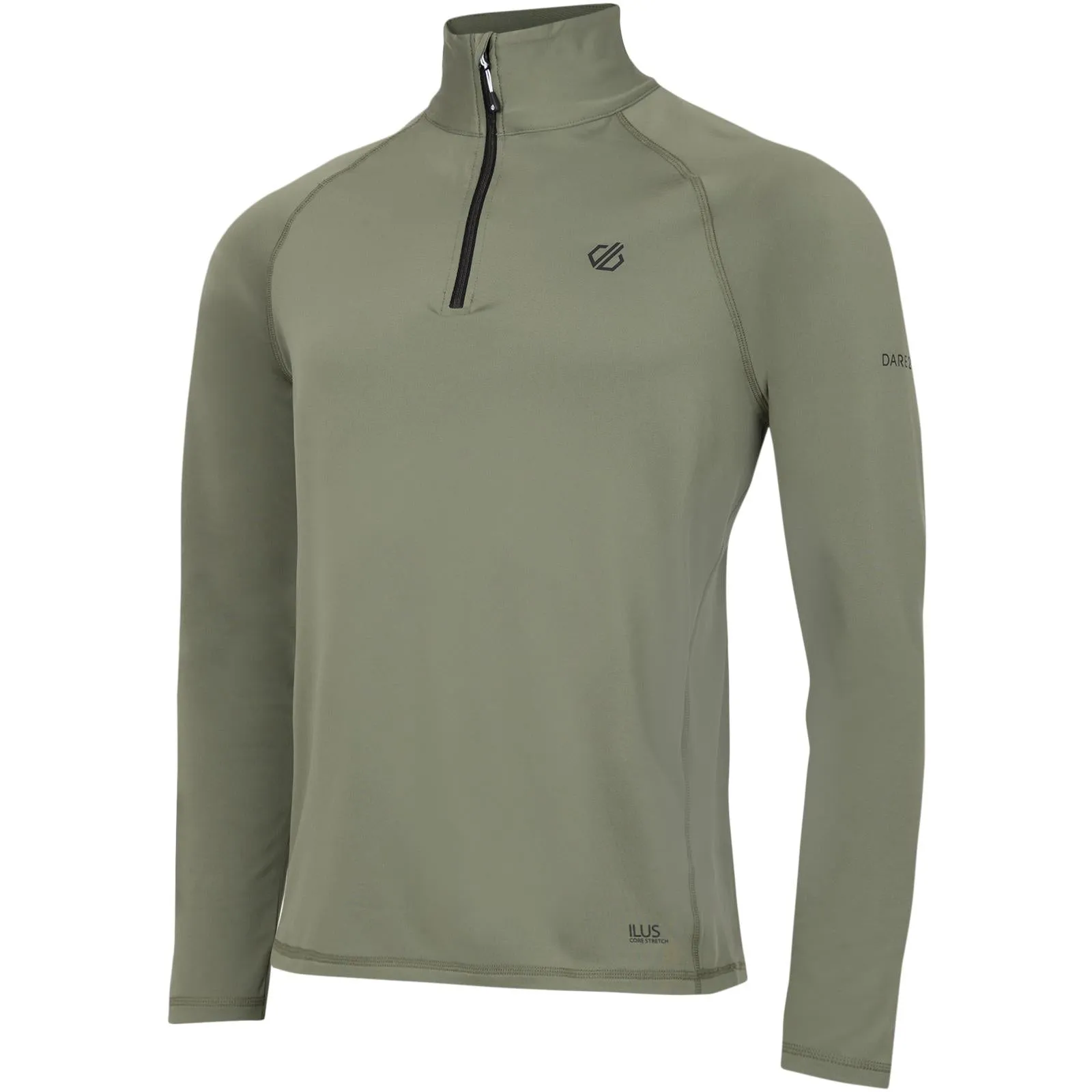 Dare 2b Mens Fuse Up II Lightweight Half Zip Pullover Fleece - Black