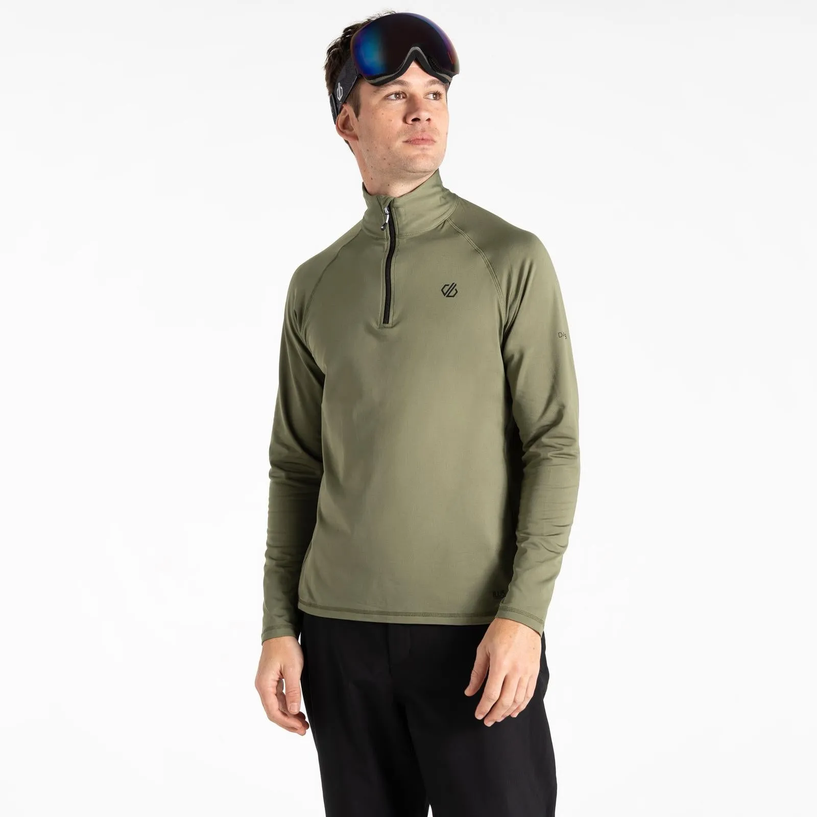 Dare 2b Mens Fuse Up II Lightweight Half Zip Pullover Fleece - Black