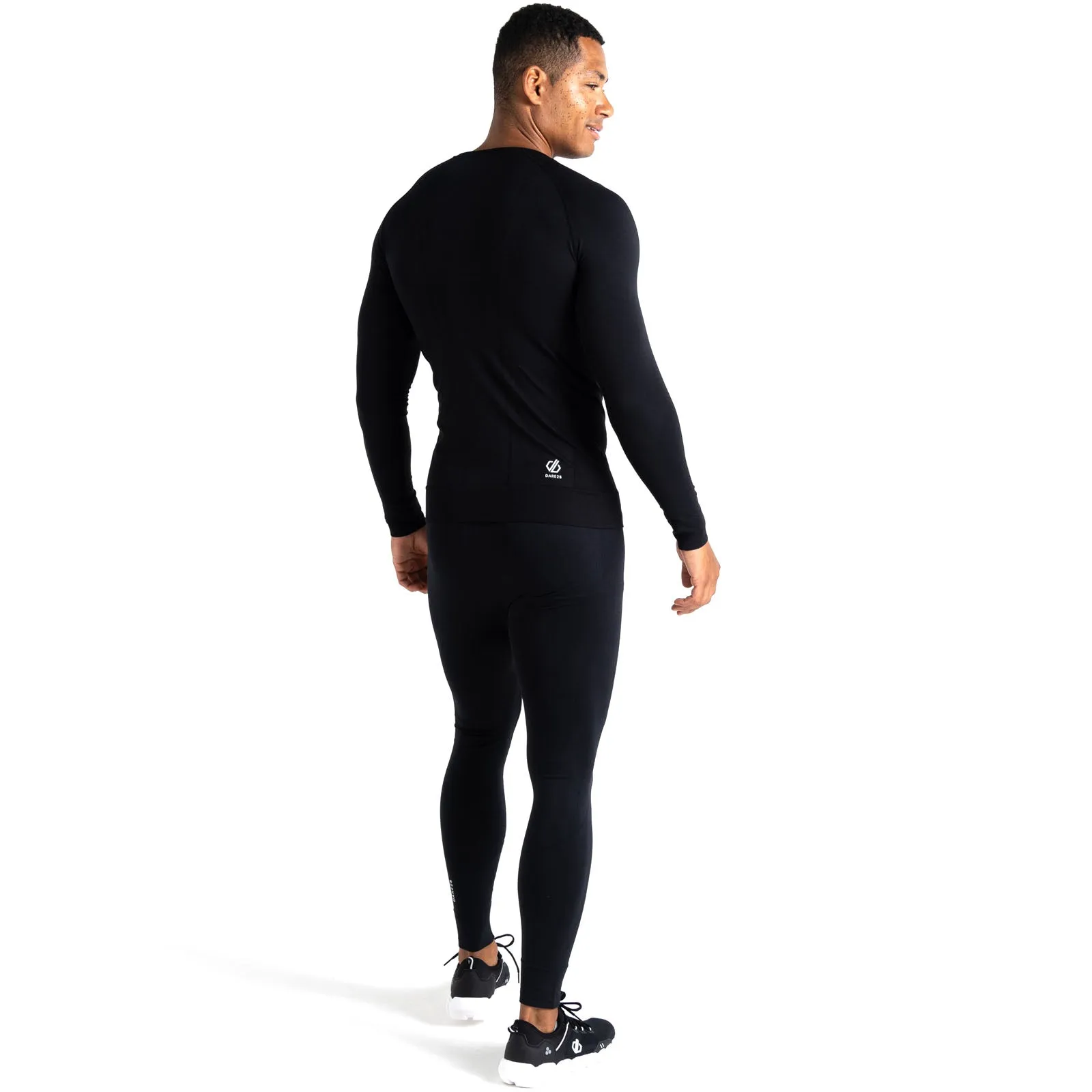 Dare 2b Mens In The Zone Seamless Baselayer Set - Black