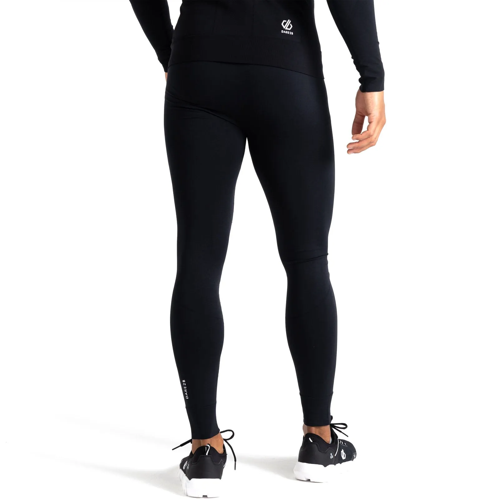 Dare 2b Mens In The Zone Seamless Baselayer Set - Black