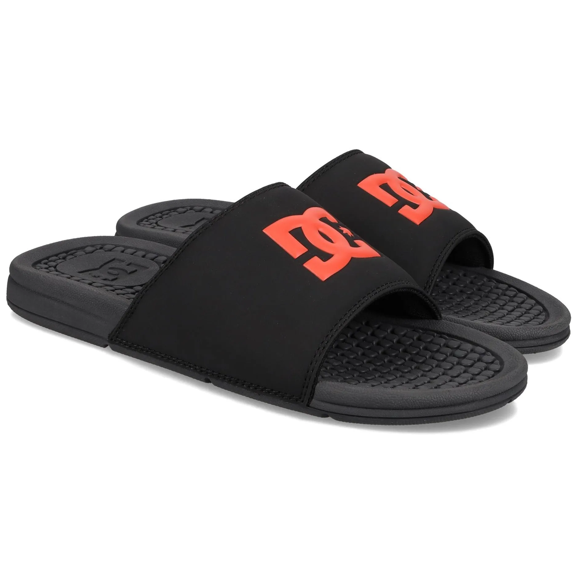 DC Shoes Mens Bolsa Sliders - Black/Camo