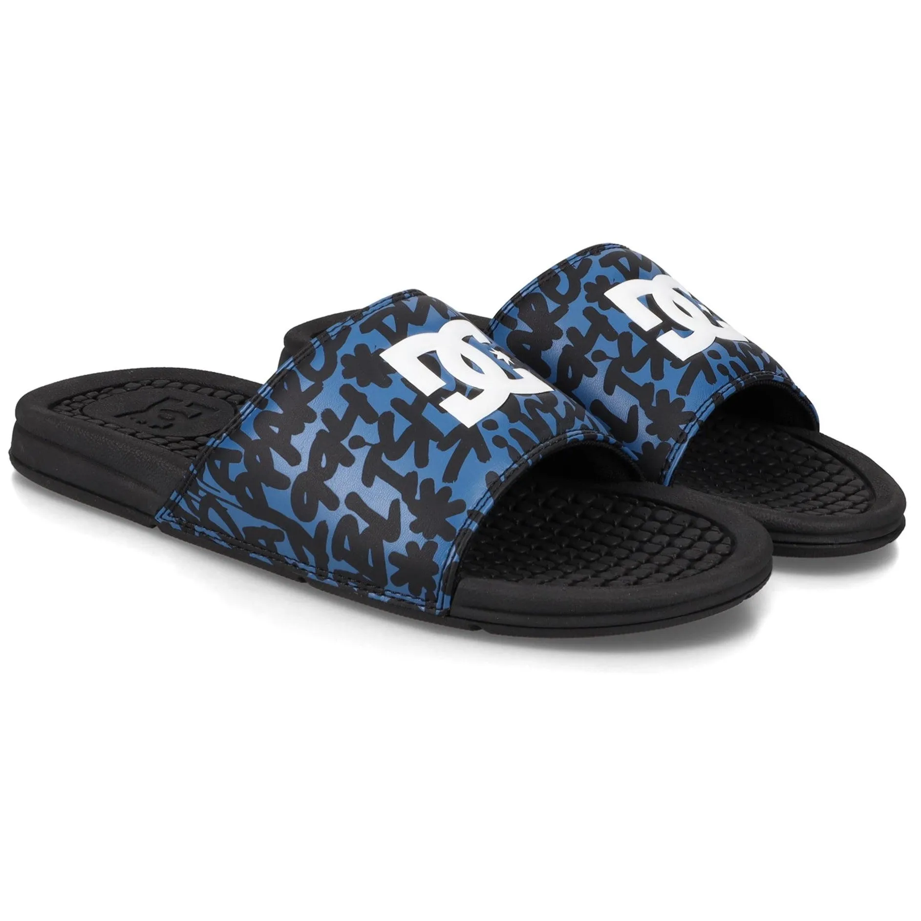 DC Shoes Mens Bolsa Sliders - Black/Camo