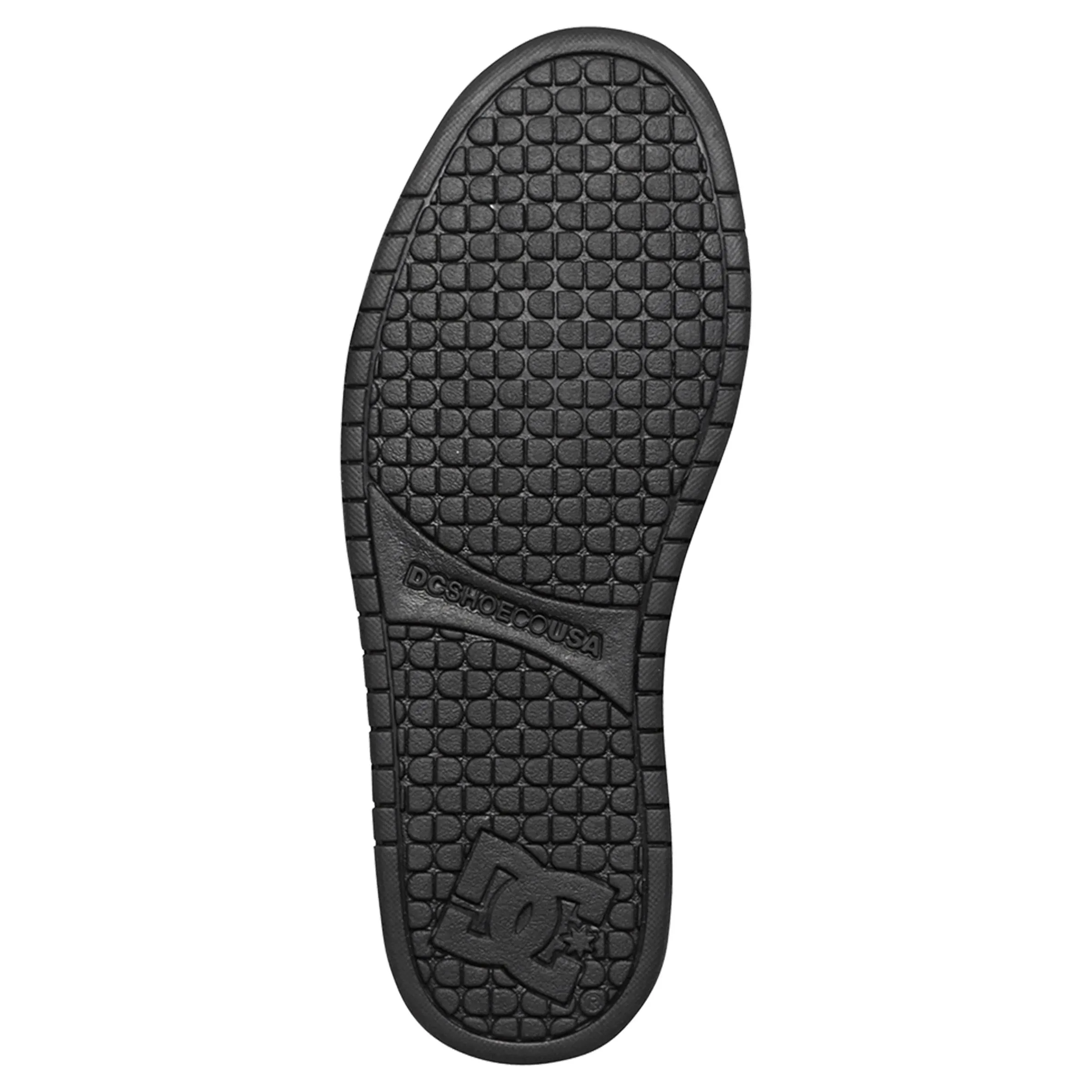 DC Shoes Mens Court Graffik Leather Trainers