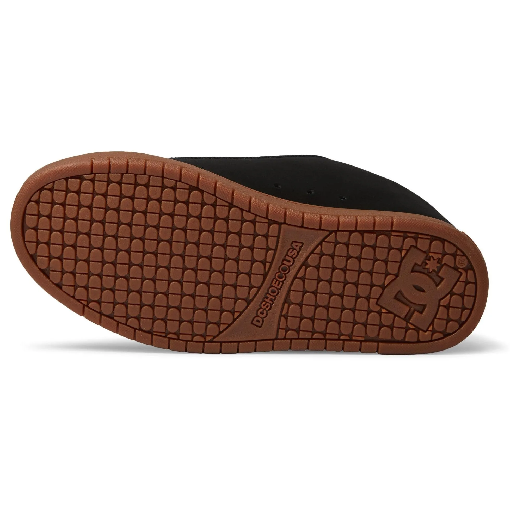 DC Shoes Mens Court Graffik Leather Trainers