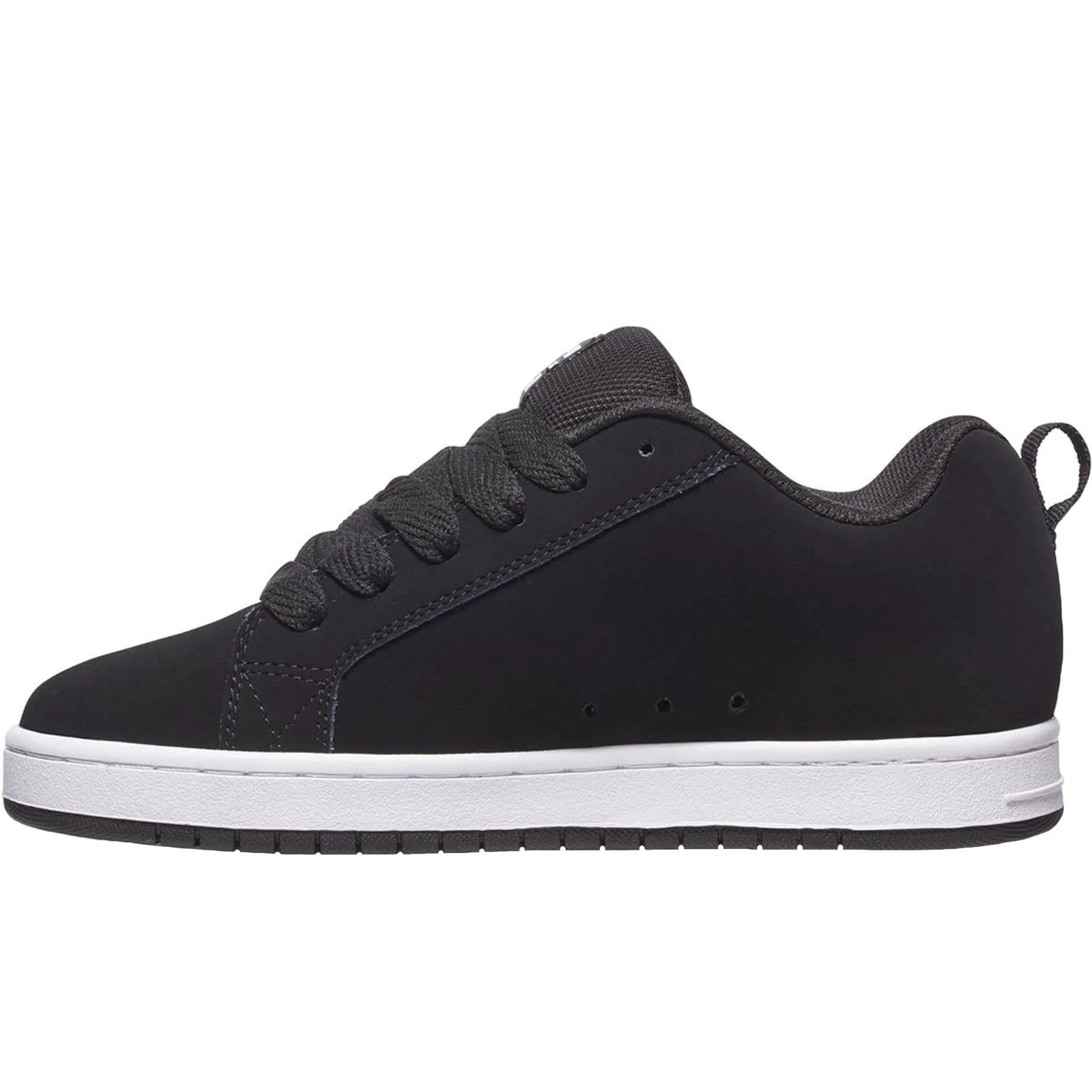DC Shoes Mens Court Graffik Leather Trainers