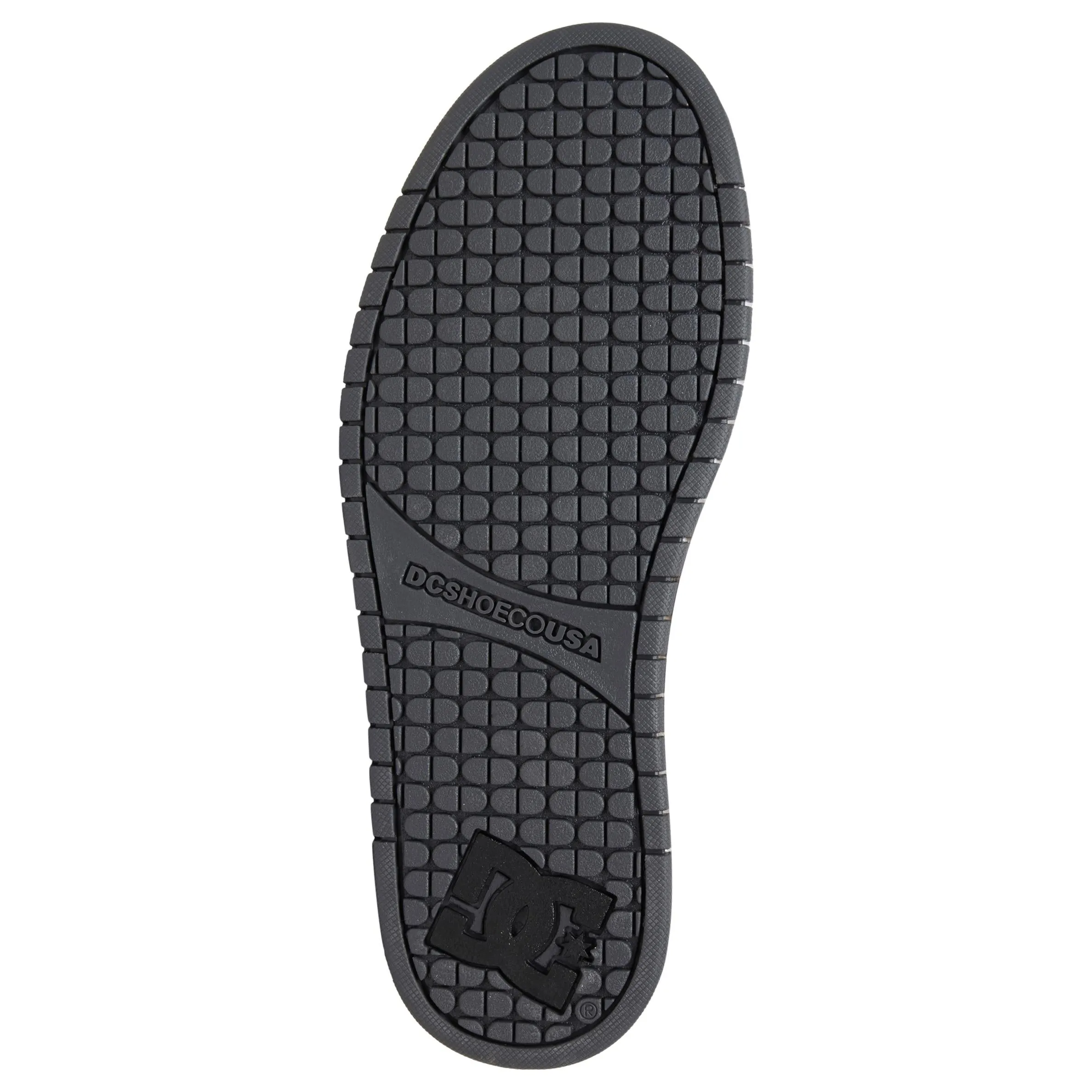 DC Shoes Mens Court Graffik Leather Trainers