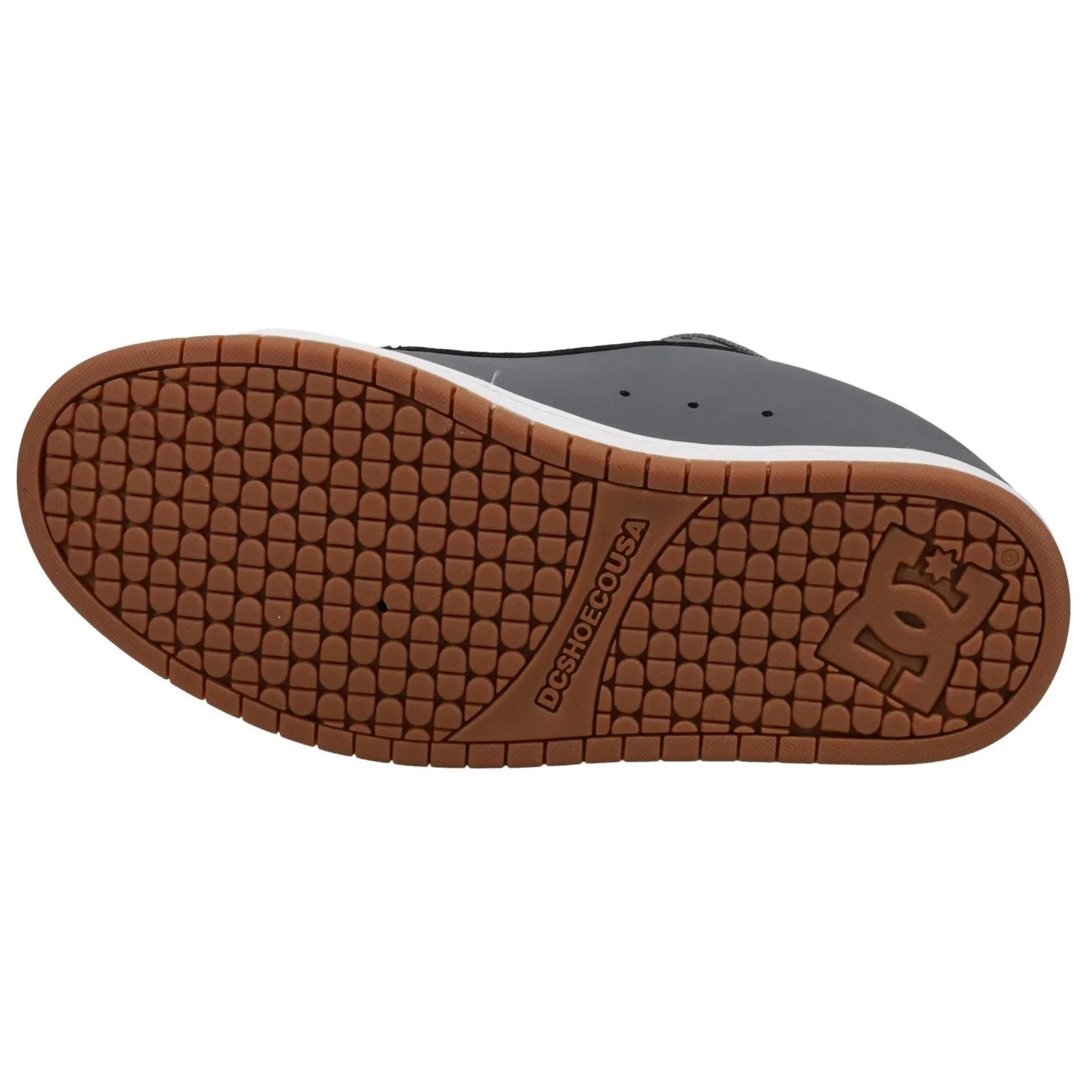 DC Shoes Mens Court Graffik Leather Trainers