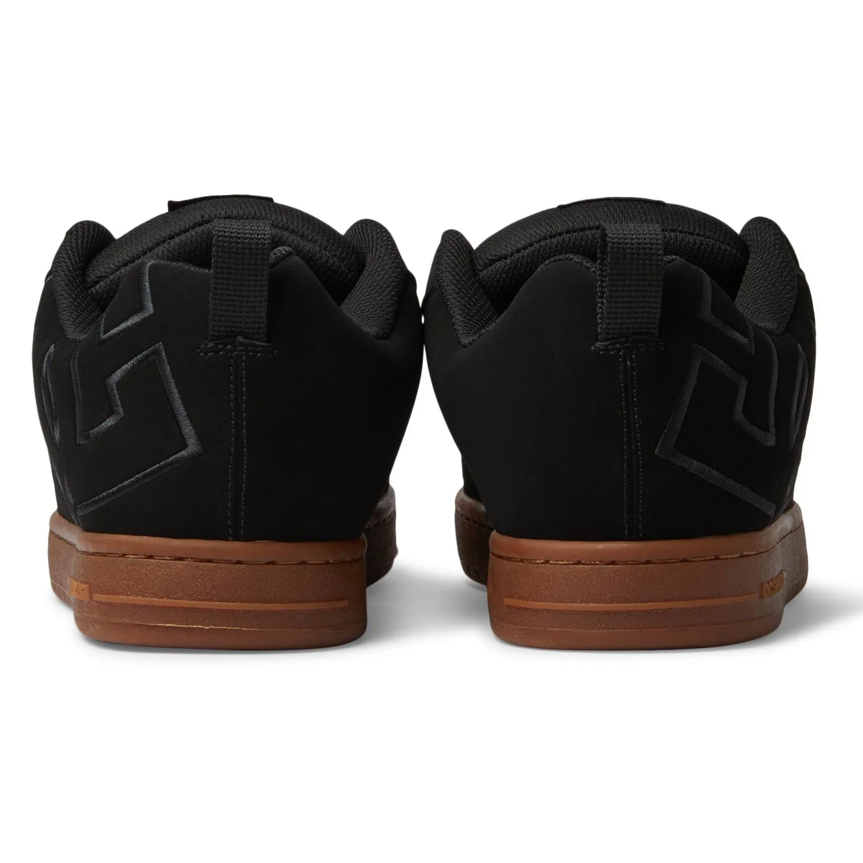 DC Shoes Mens Court Graffik Leather Trainers