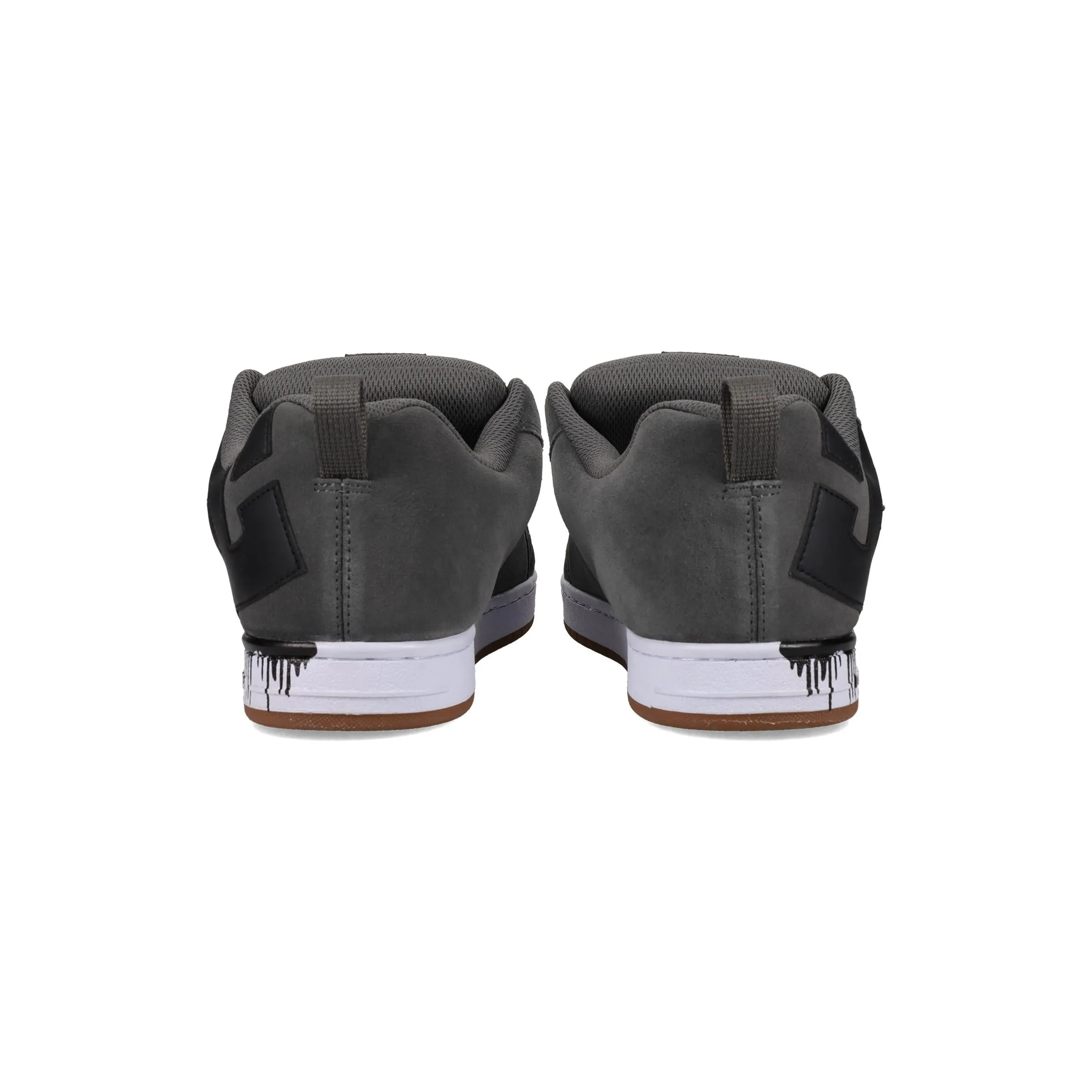 DC Shoes Mens Court Graffik Leather Trainers