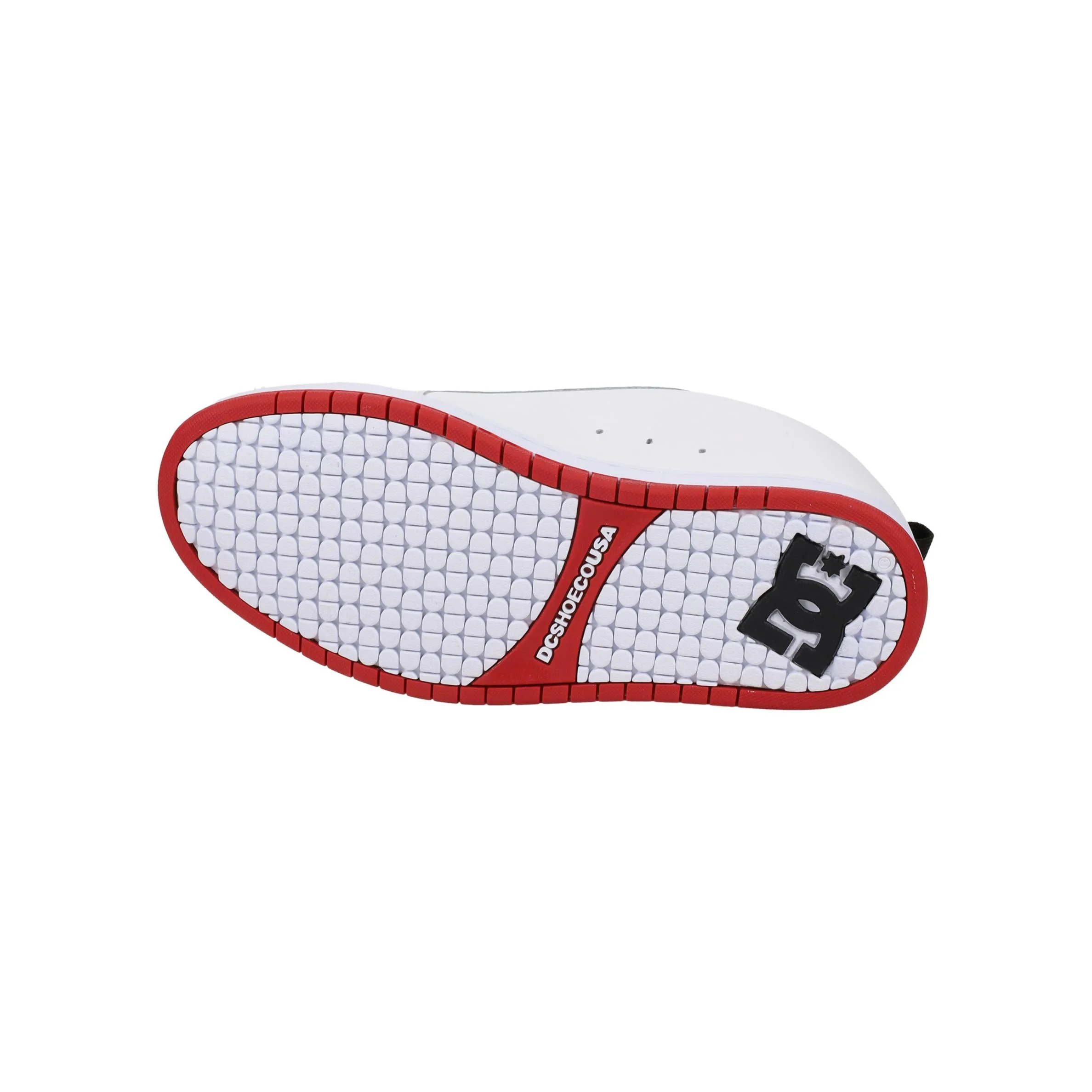 DC Shoes Mens Court Graffik Leather Trainers