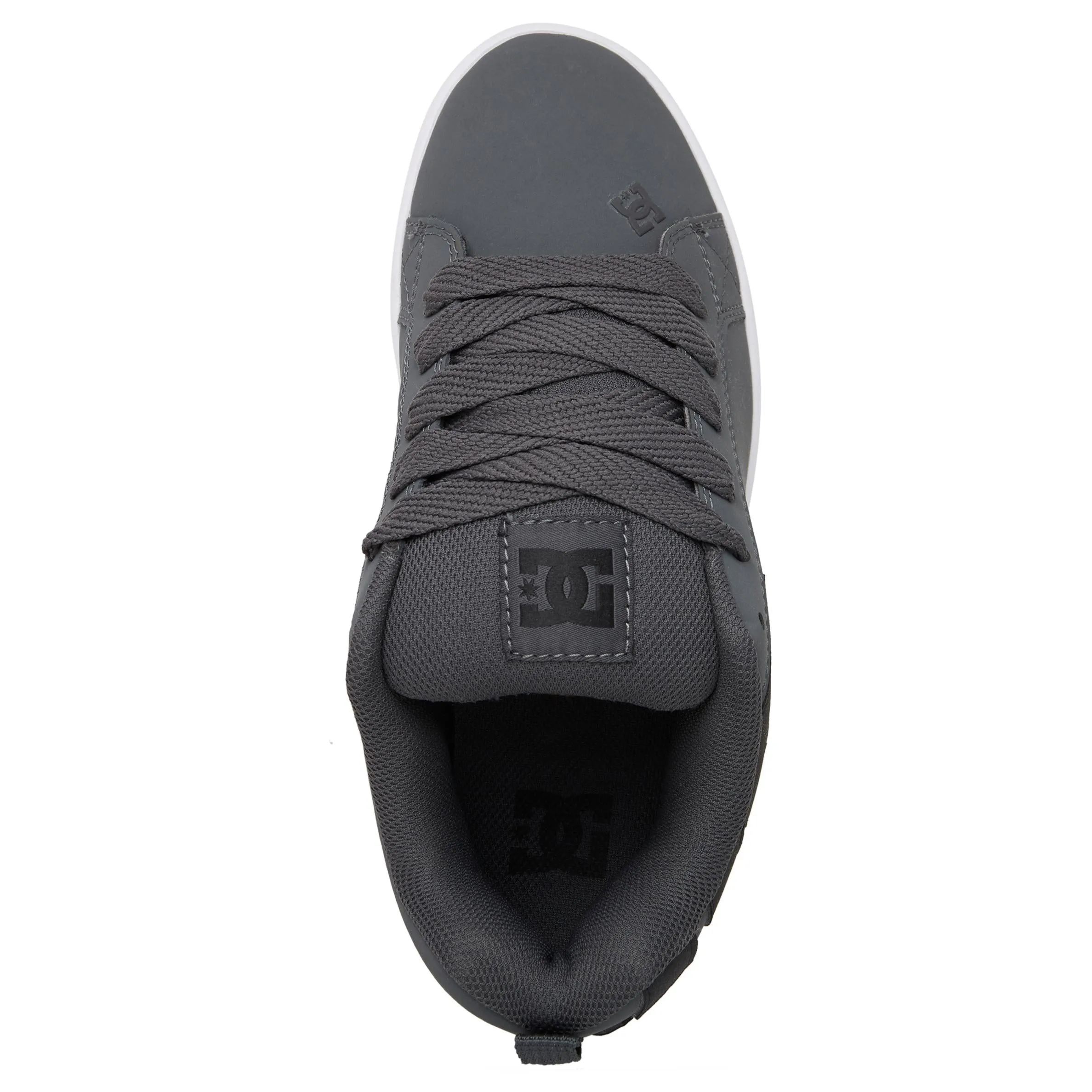 DC Shoes Mens Court Graffik Leather Trainers